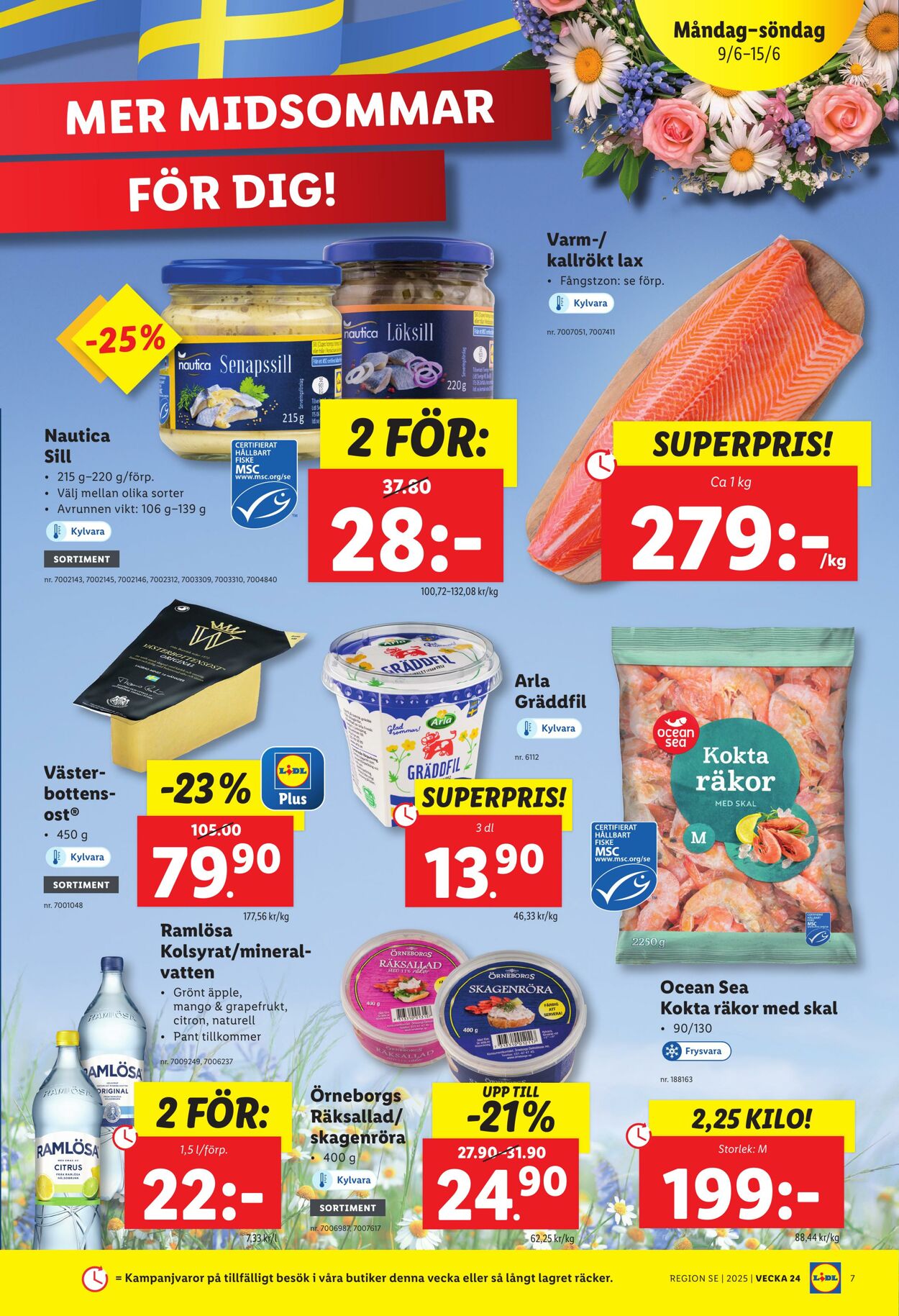 Erbjudanden Lidl 09.06.2025 - 15.06.2025