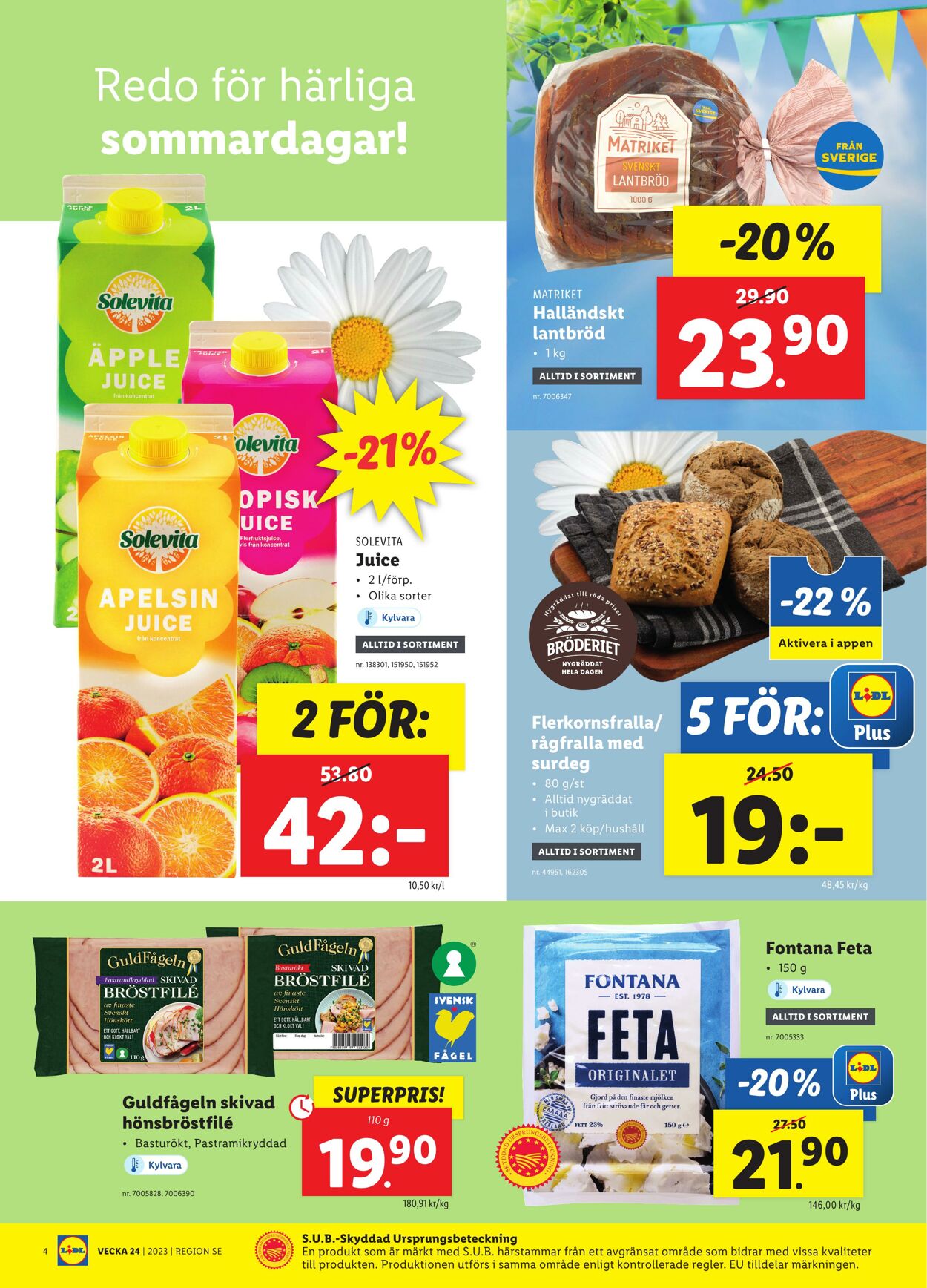 Erbjudanden Lidl 12.06.2023 - 18.06.2023