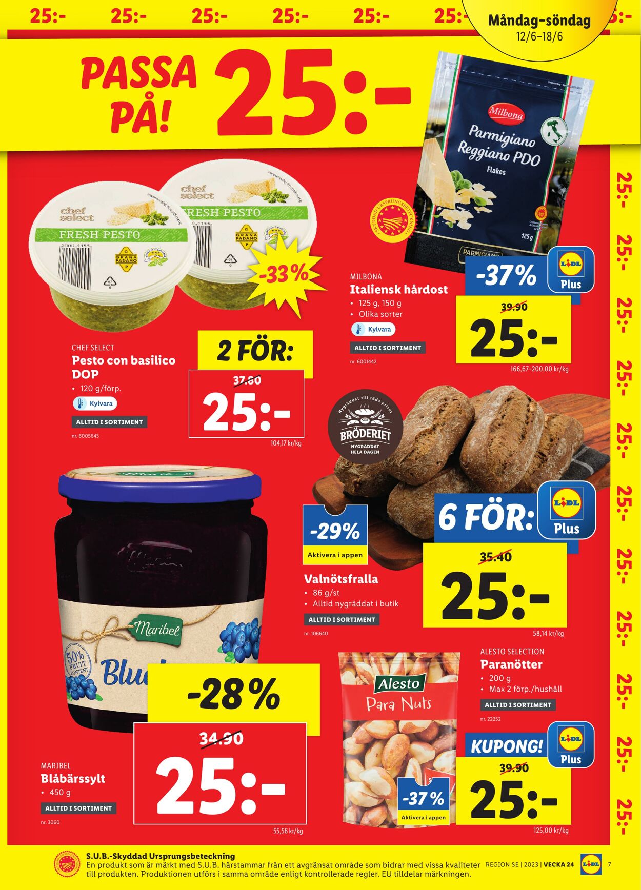 Erbjudanden Lidl 12.06.2023 - 18.06.2023