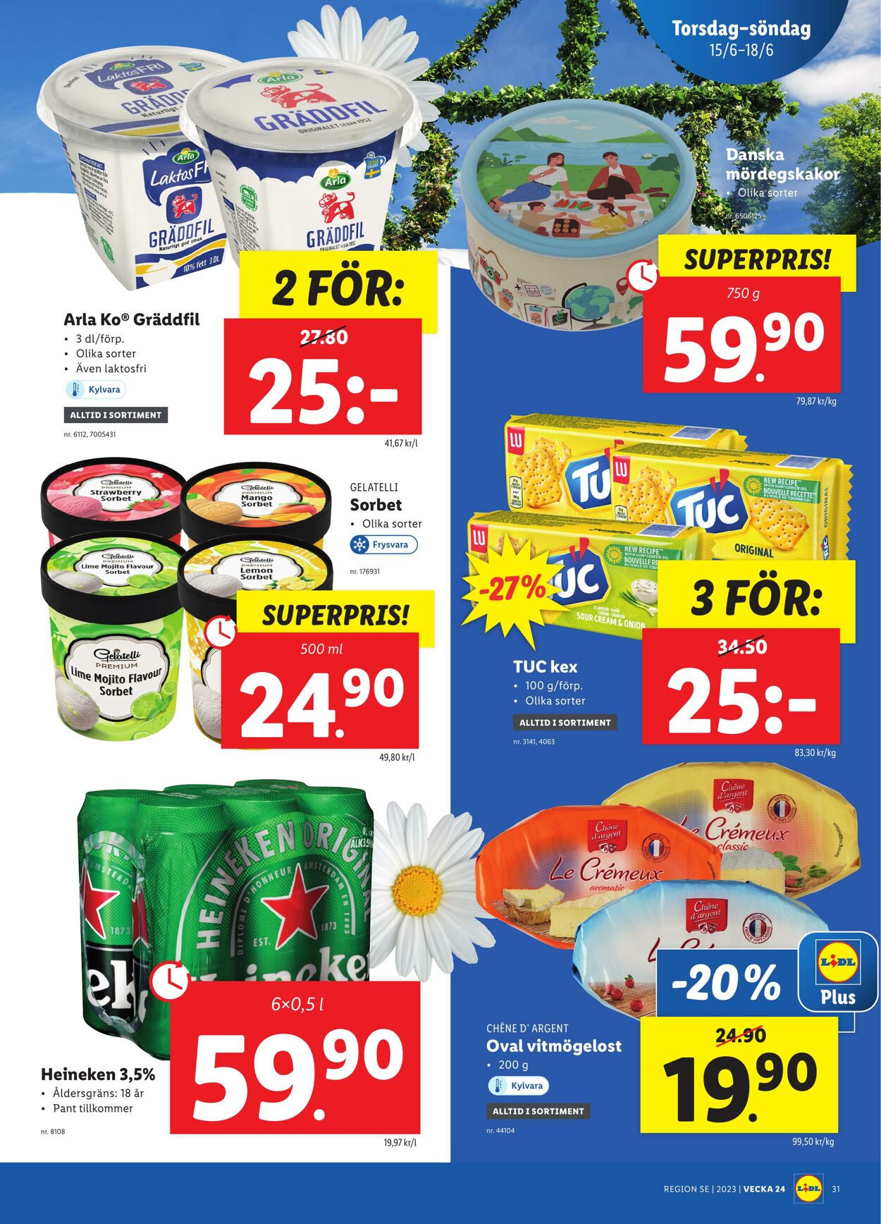 Erbjudanden Lidl 12.06.2023 - 18.06.2023