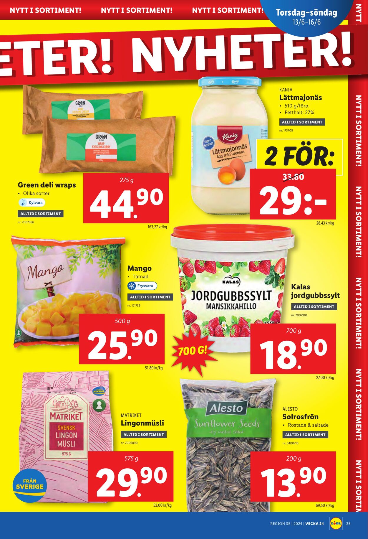 Erbjudanden Lidl 10.06.2024 - 16.06.2024