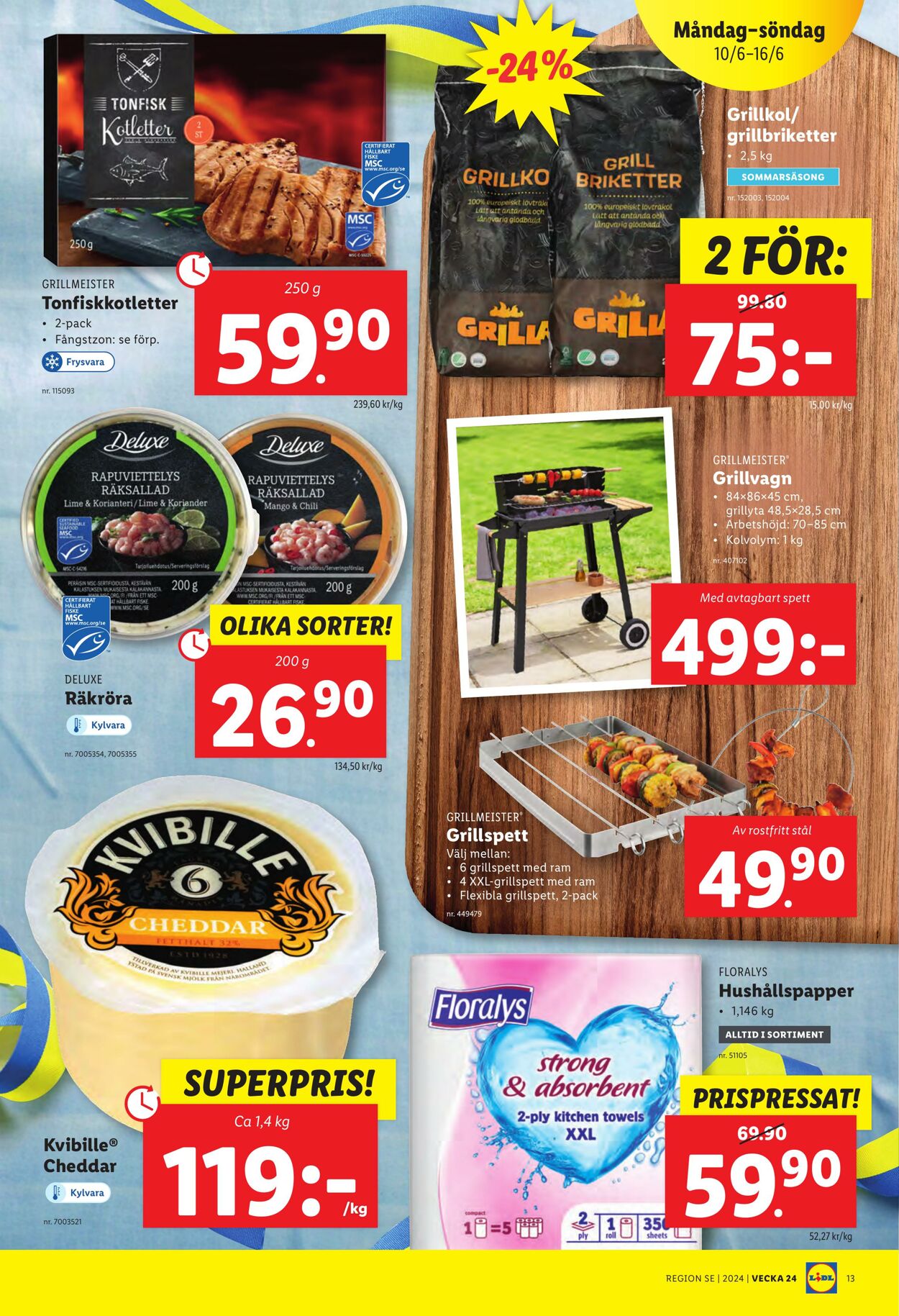 Erbjudanden Lidl 10.06.2024 - 16.06.2024