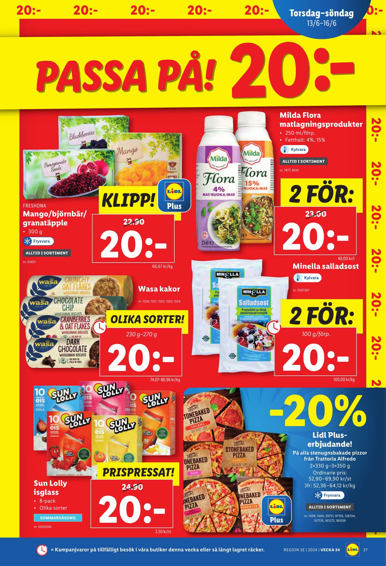 Erbjudanden Lidl 10.06.2024 - 16.06.2024