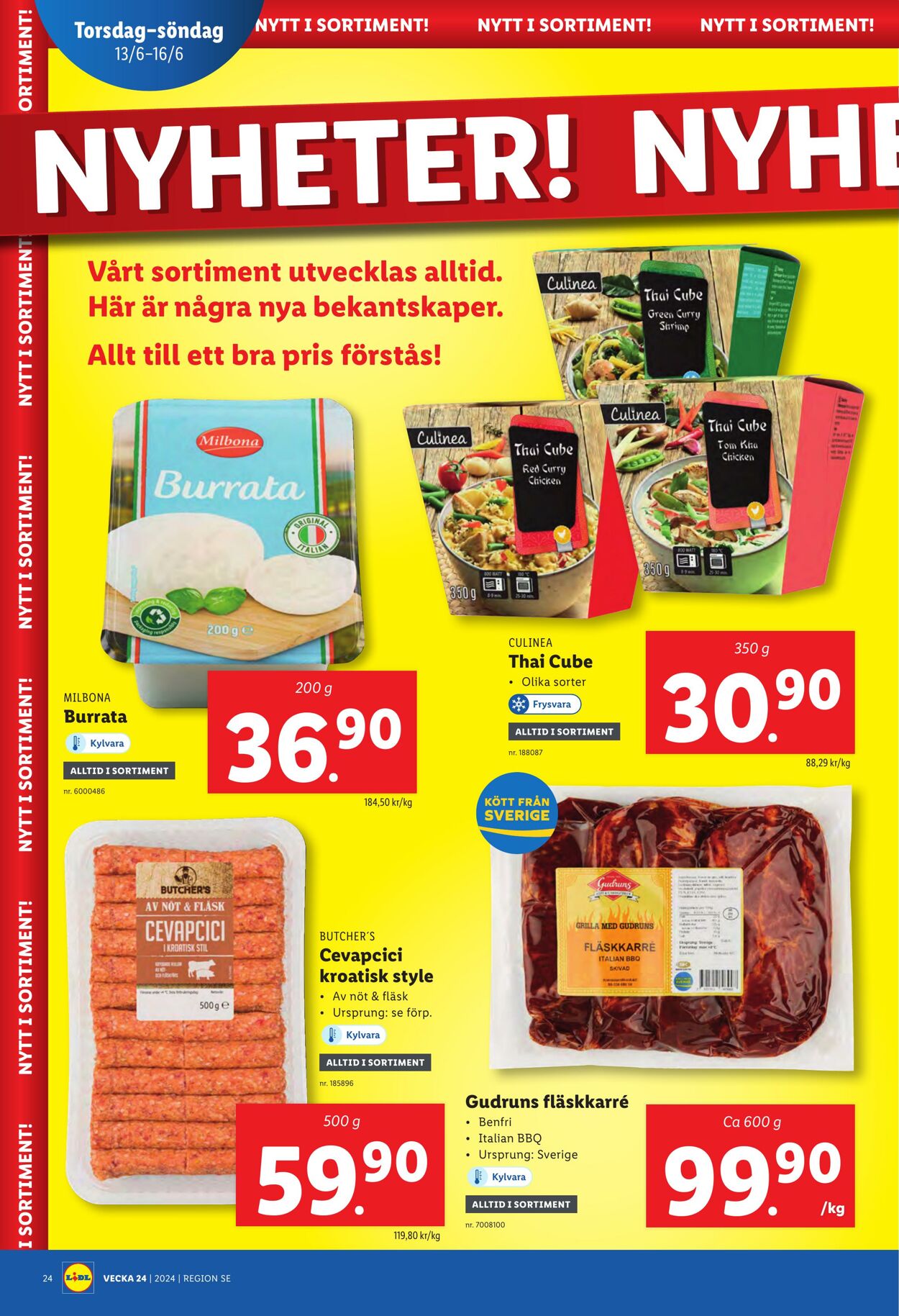 Erbjudanden Lidl 10.06.2024 - 16.06.2024