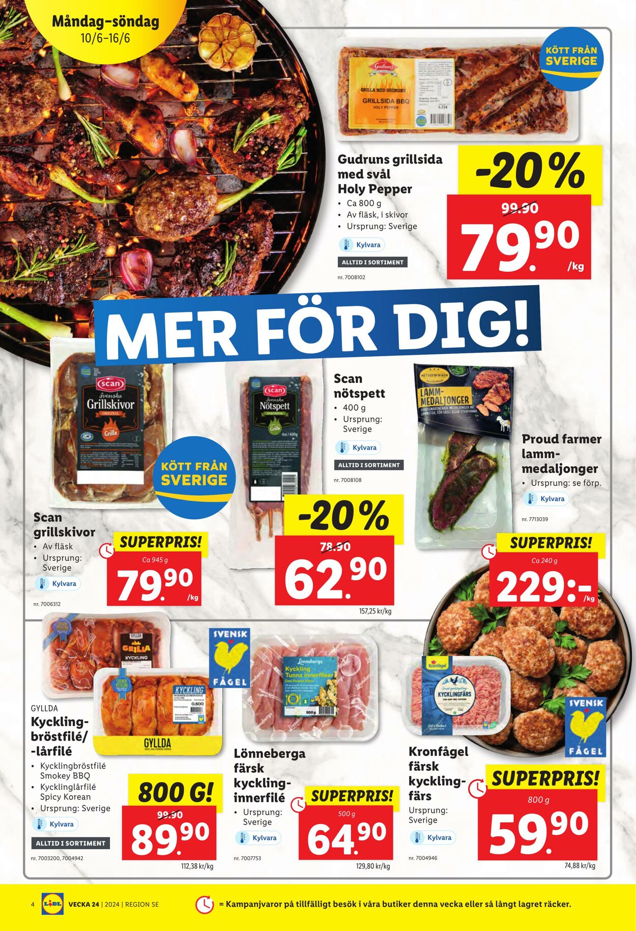 Erbjudanden Lidl 10.06.2024 - 16.06.2024