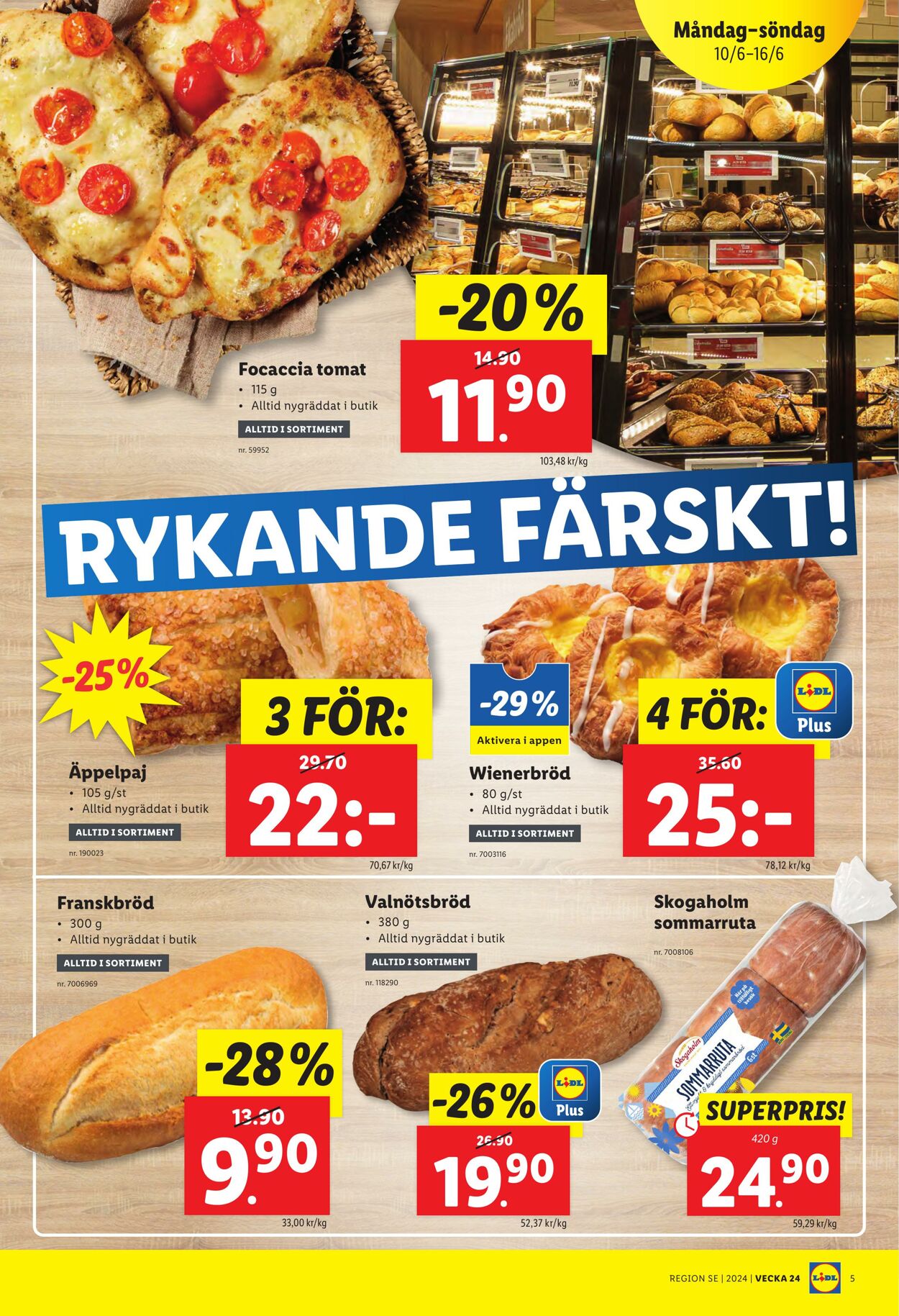 Erbjudanden Lidl 10.06.2024 - 16.06.2024