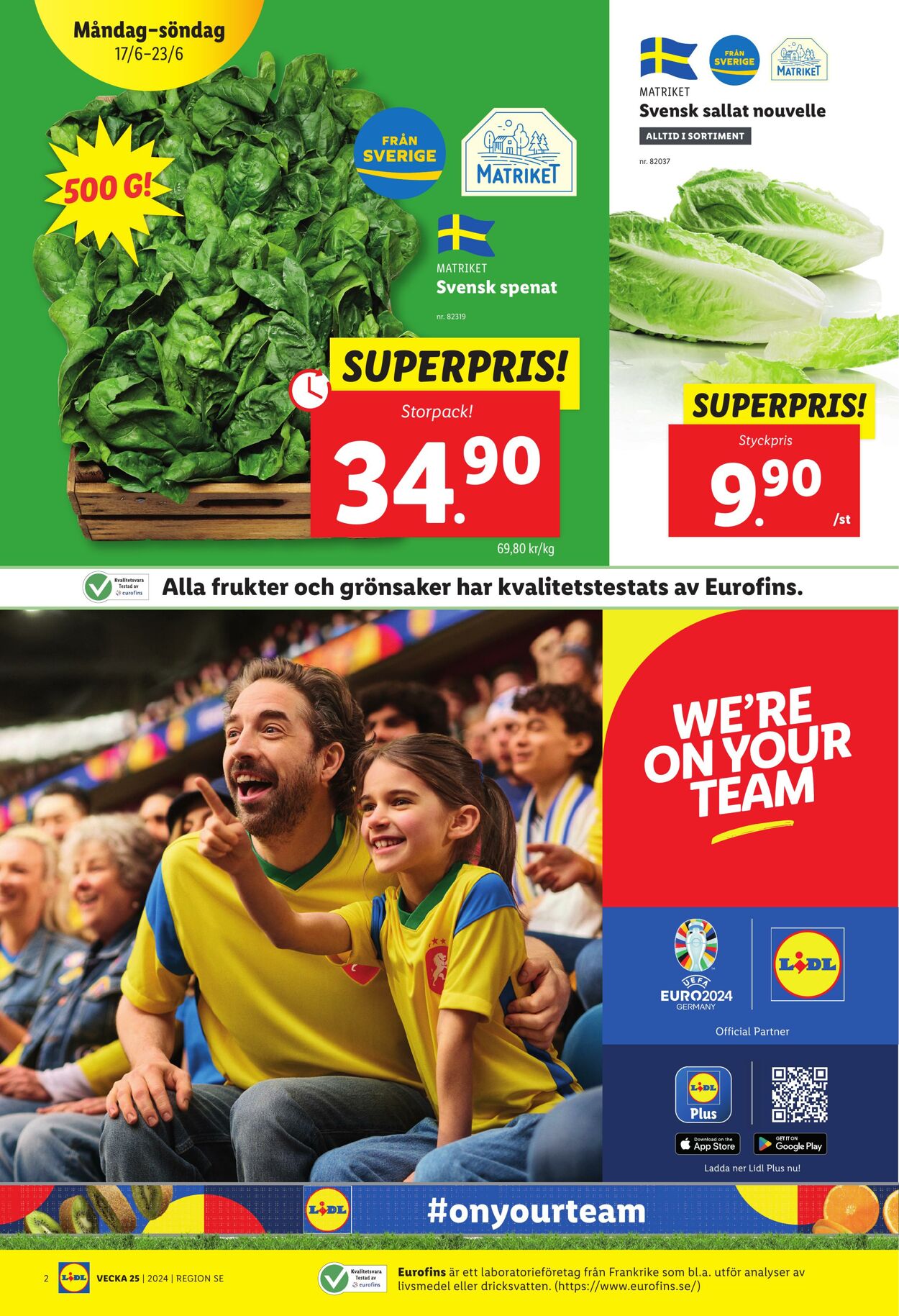 Erbjudanden Lidl 17.06.2024 - 23.06.2024