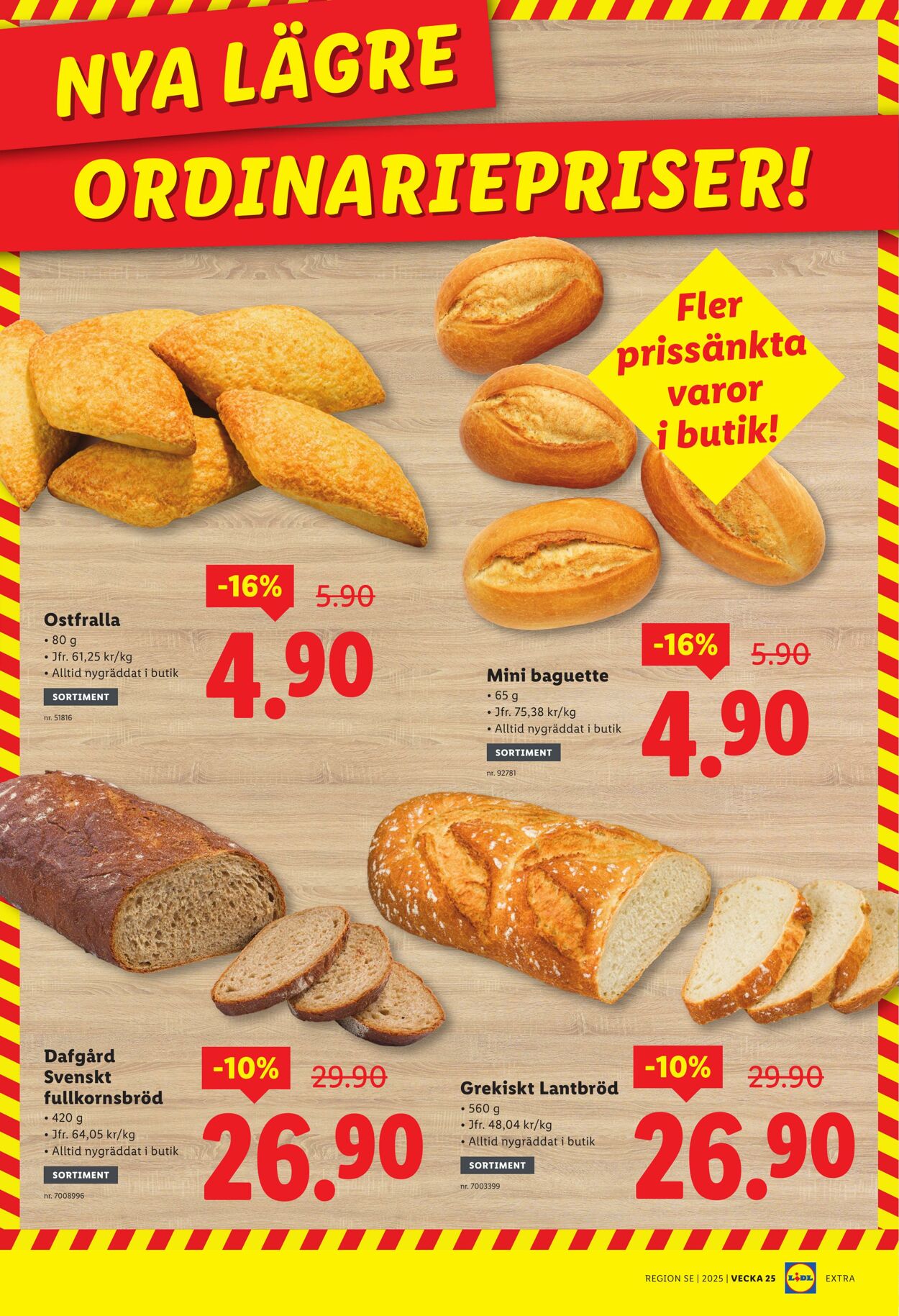 Erbjudanden Lidl 16.06.2025 - 22.06.2025