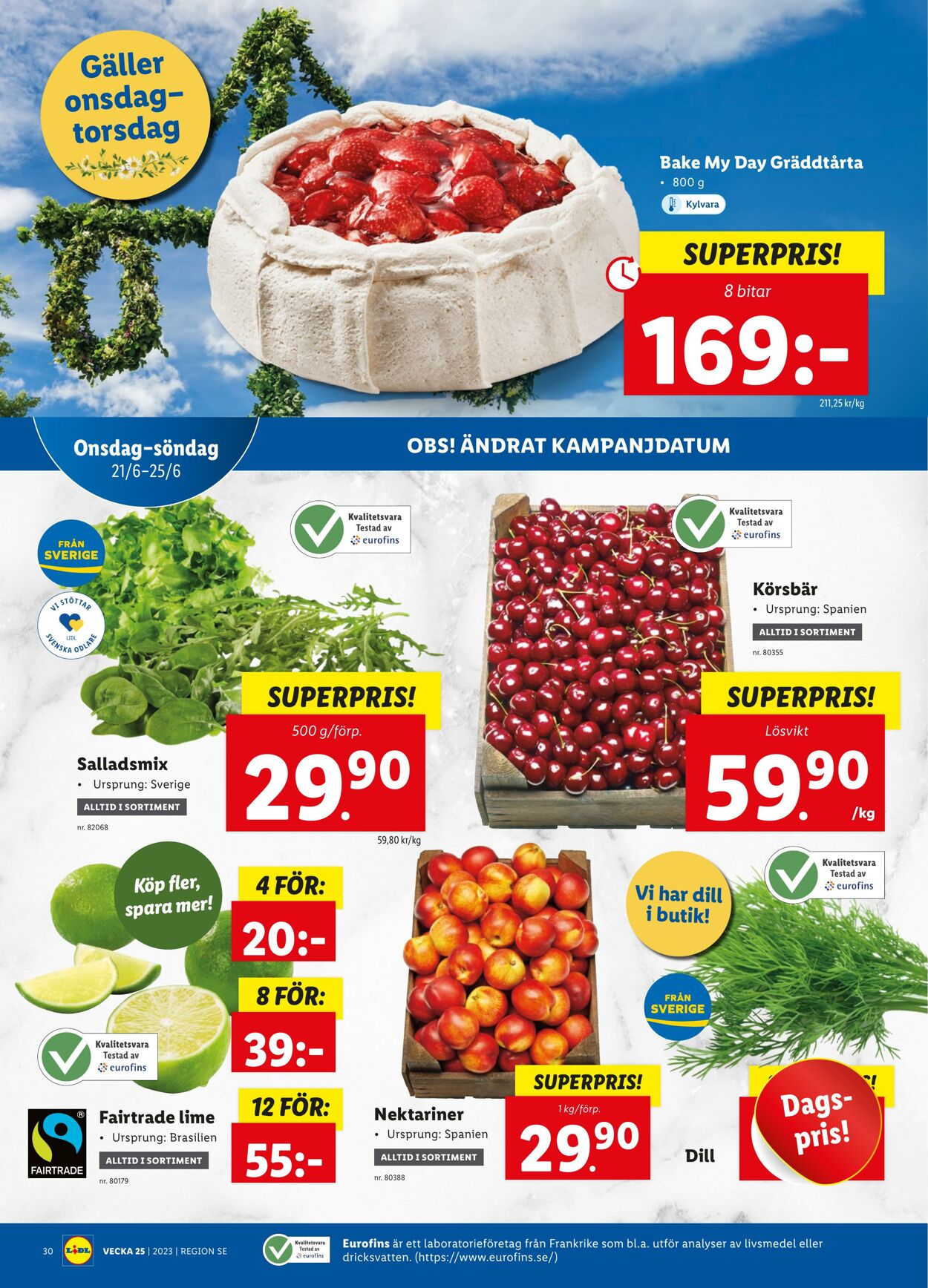 Erbjudanden Lidl 19.06.2023 - 25.06.2023