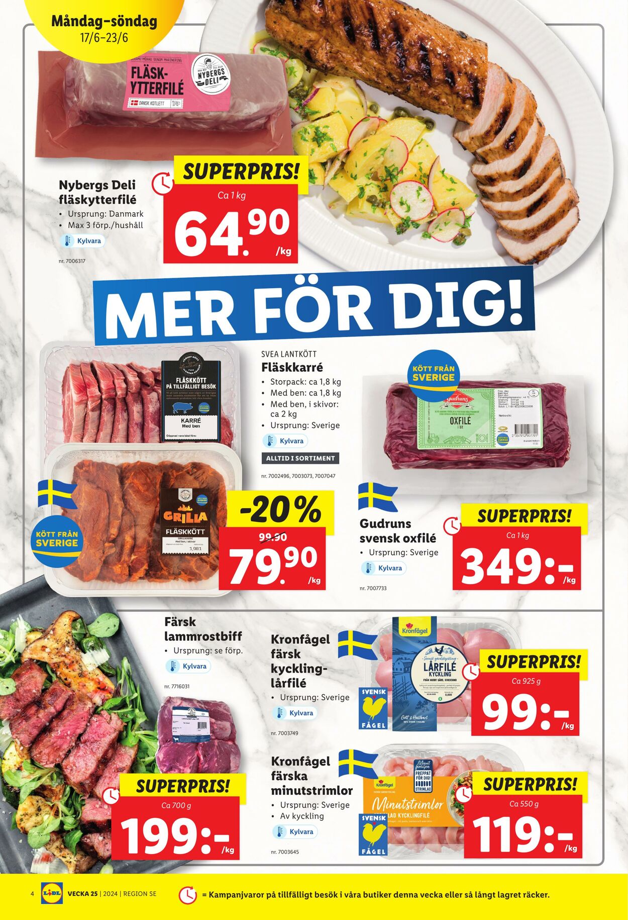 Erbjudanden Lidl 17.06.2024 - 23.06.2024