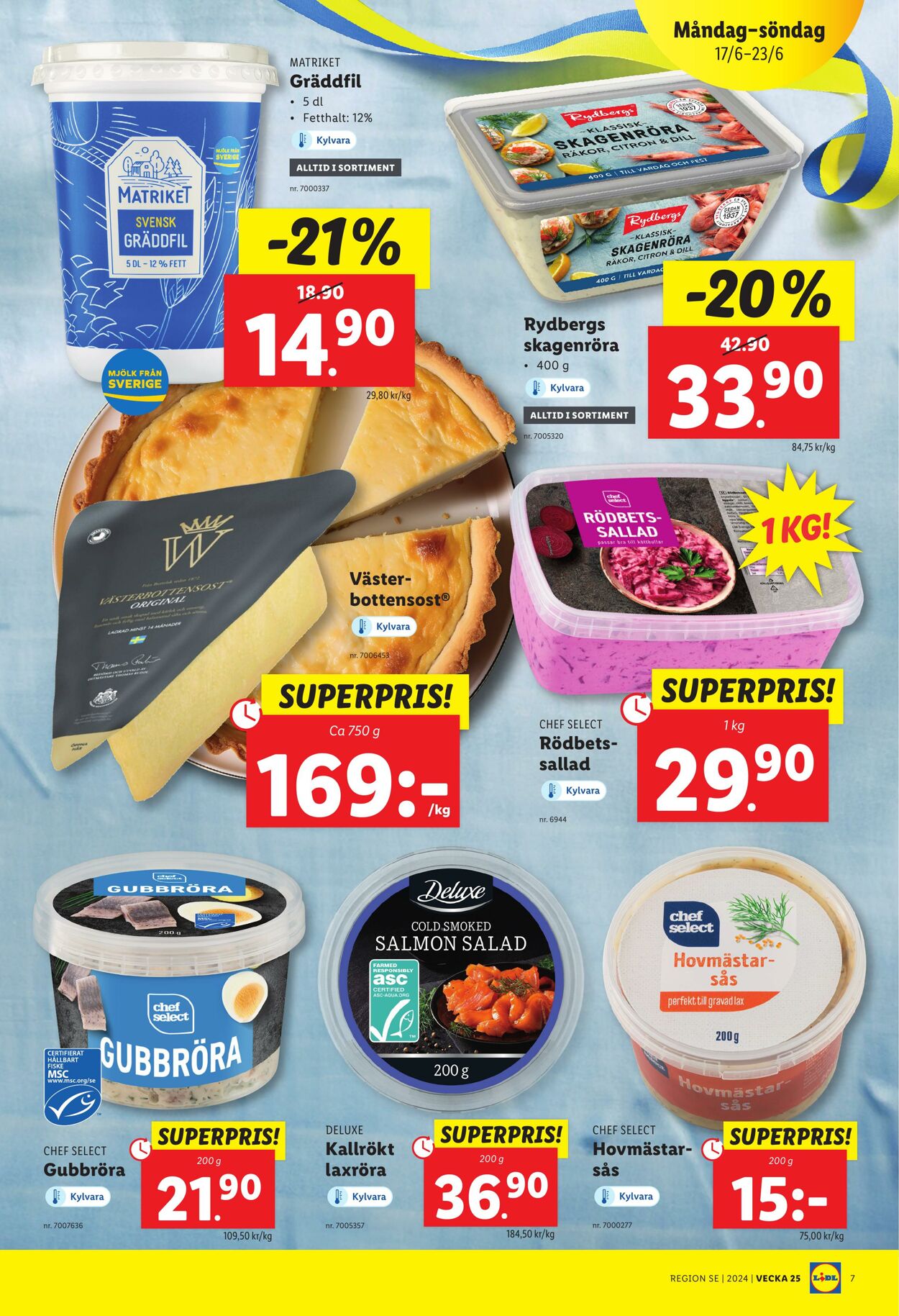 Erbjudanden Lidl 17.06.2024 - 23.06.2024