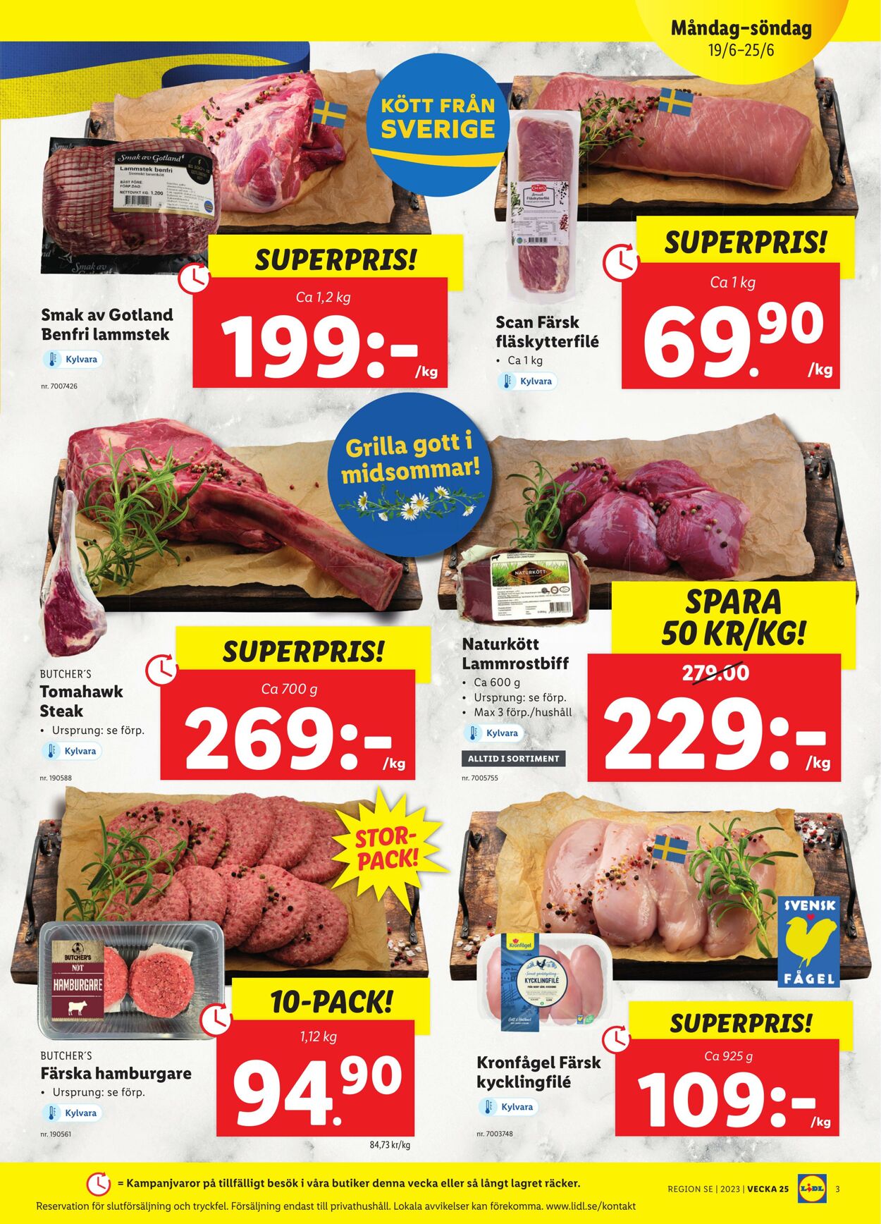 Erbjudanden Lidl 19.06.2023 - 25.06.2023