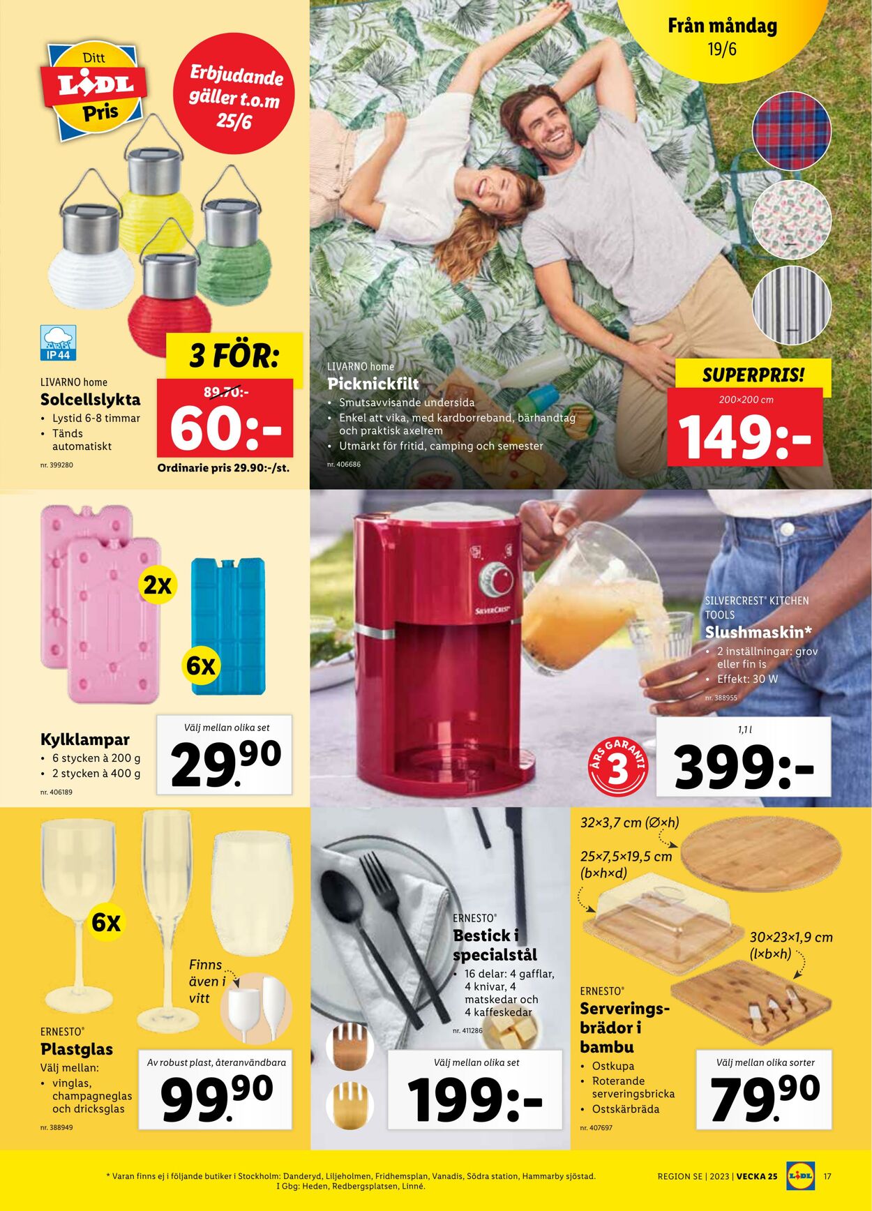 Erbjudanden Lidl 19.06.2023 - 25.06.2023