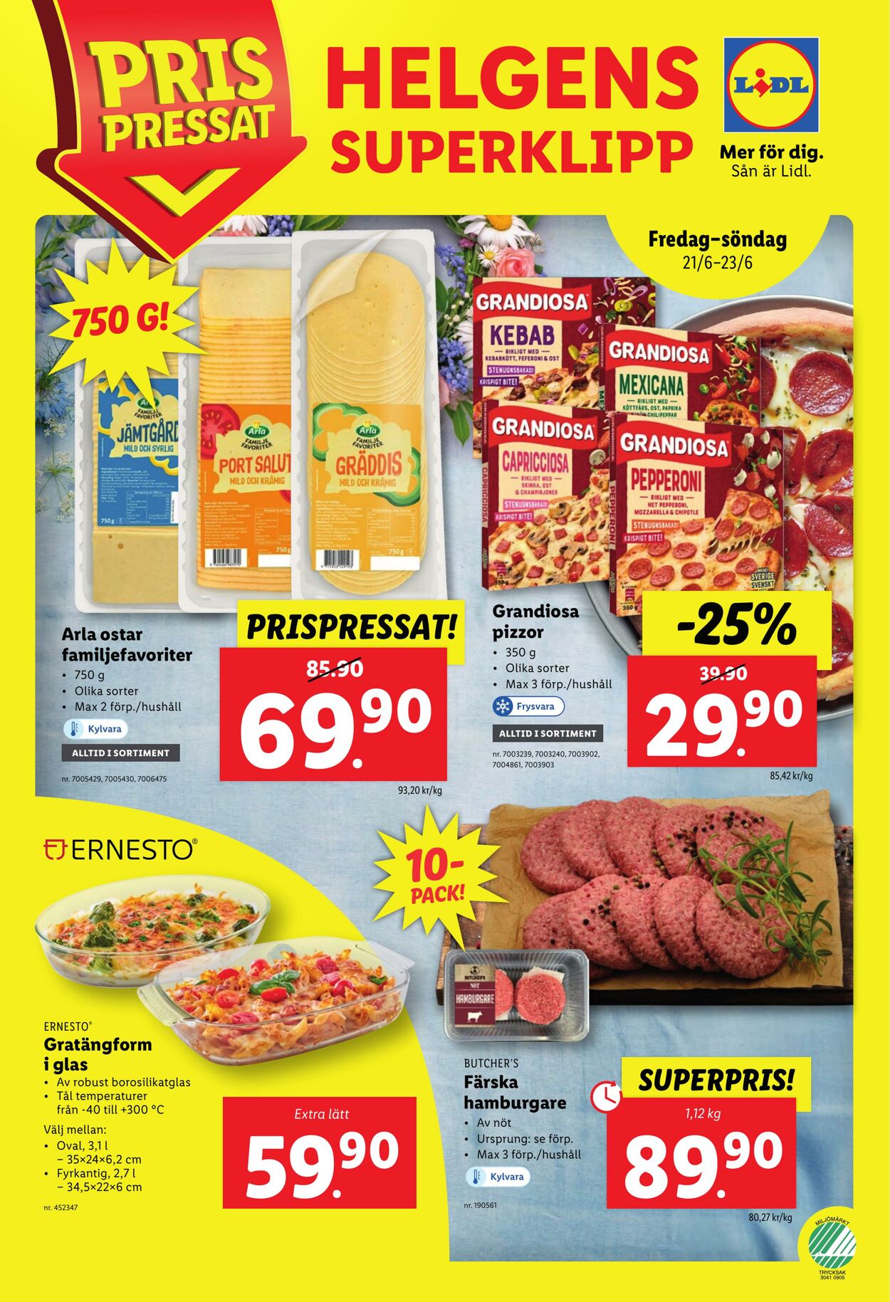 Erbjudanden Lidl 17.06.2024 - 23.06.2024