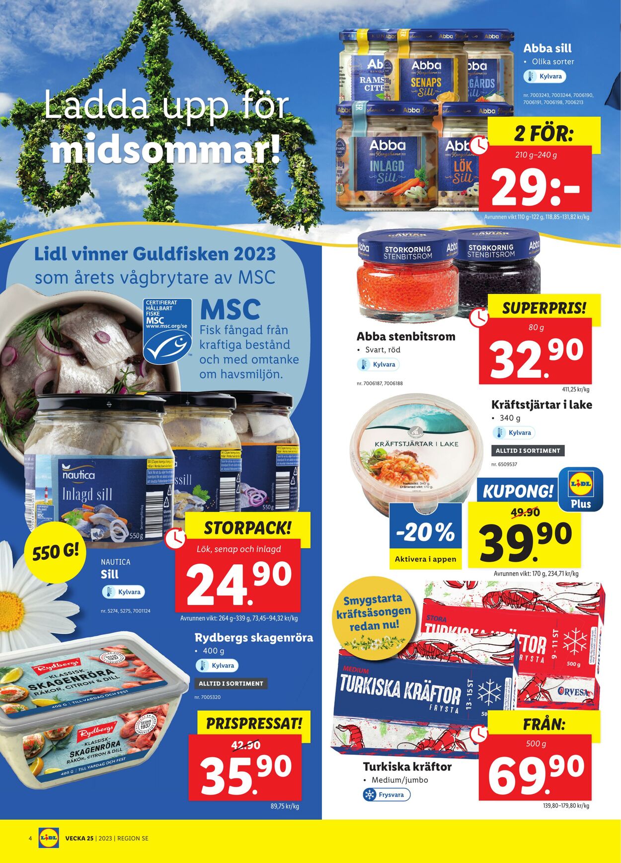 Erbjudanden Lidl 19.06.2023 - 25.06.2023