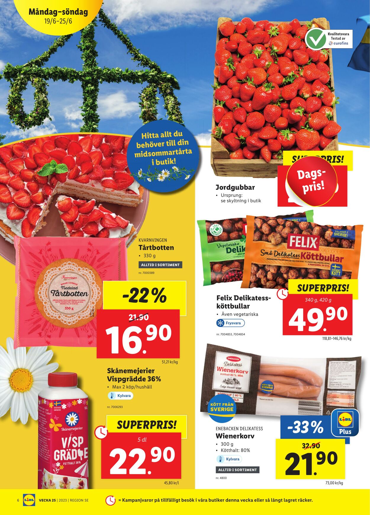 Erbjudanden Lidl 19.06.2023 - 25.06.2023