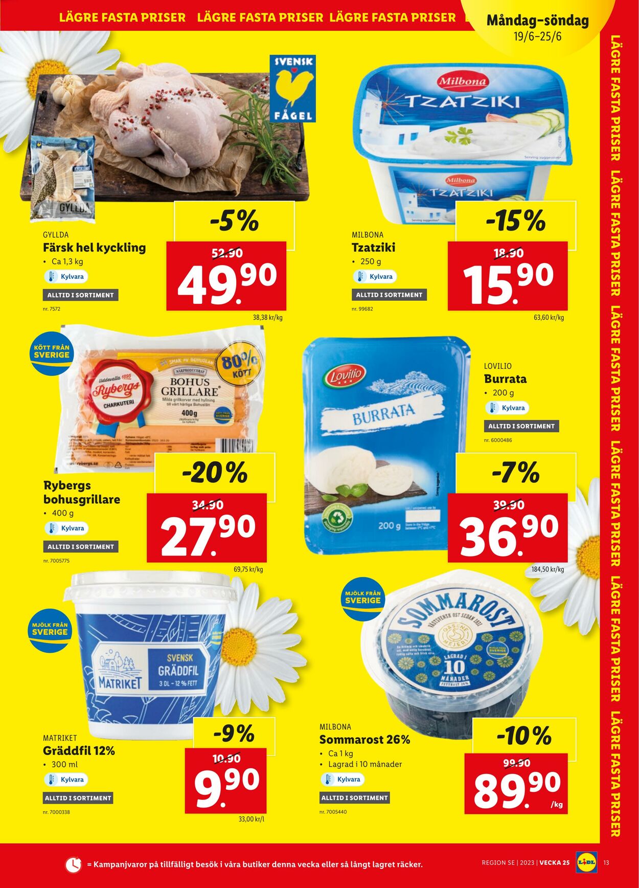 Erbjudanden Lidl 19.06.2023 - 25.06.2023