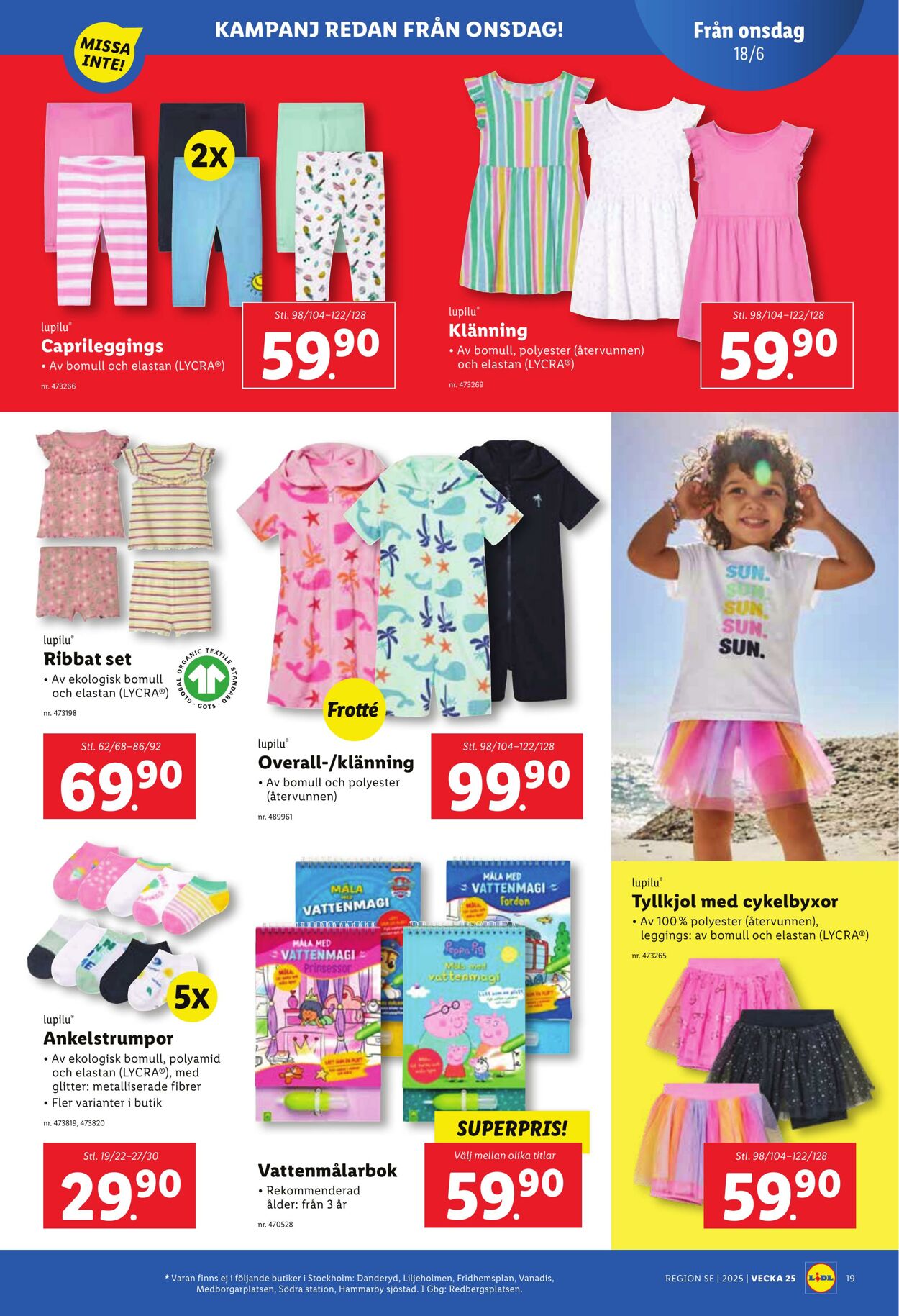 Erbjudanden Lidl 16.06.2025 - 22.06.2025