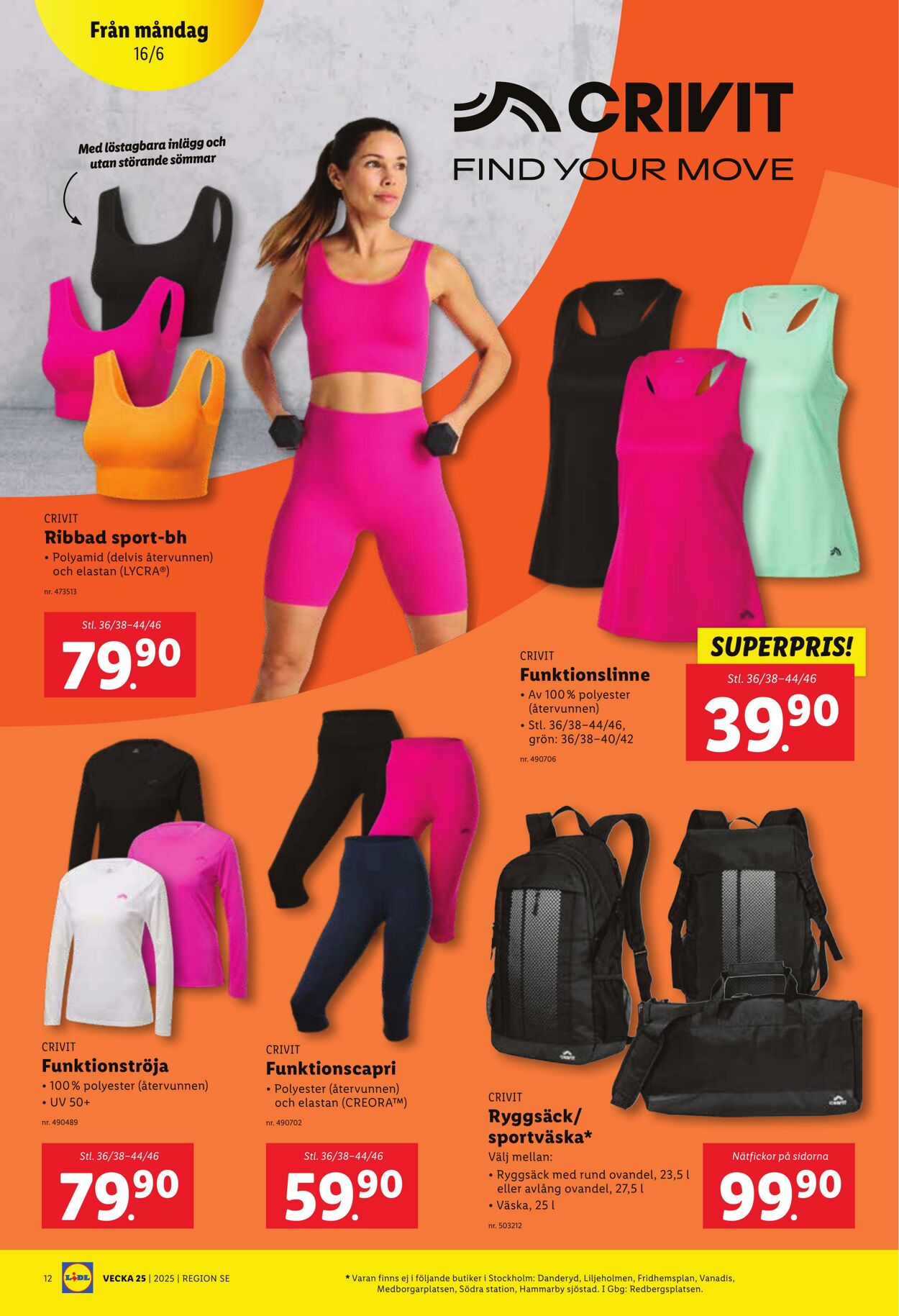 Erbjudanden Lidl 16.06.2025 - 22.06.2025