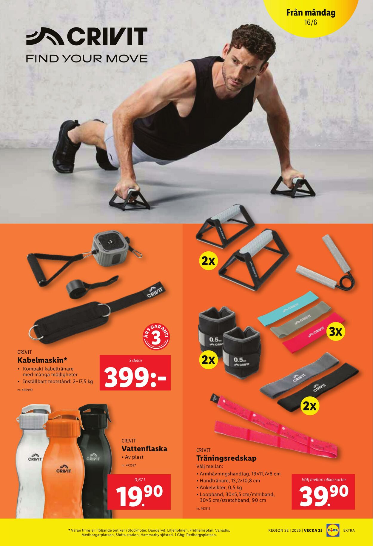 Erbjudanden Lidl 16.06.2025 - 22.06.2025