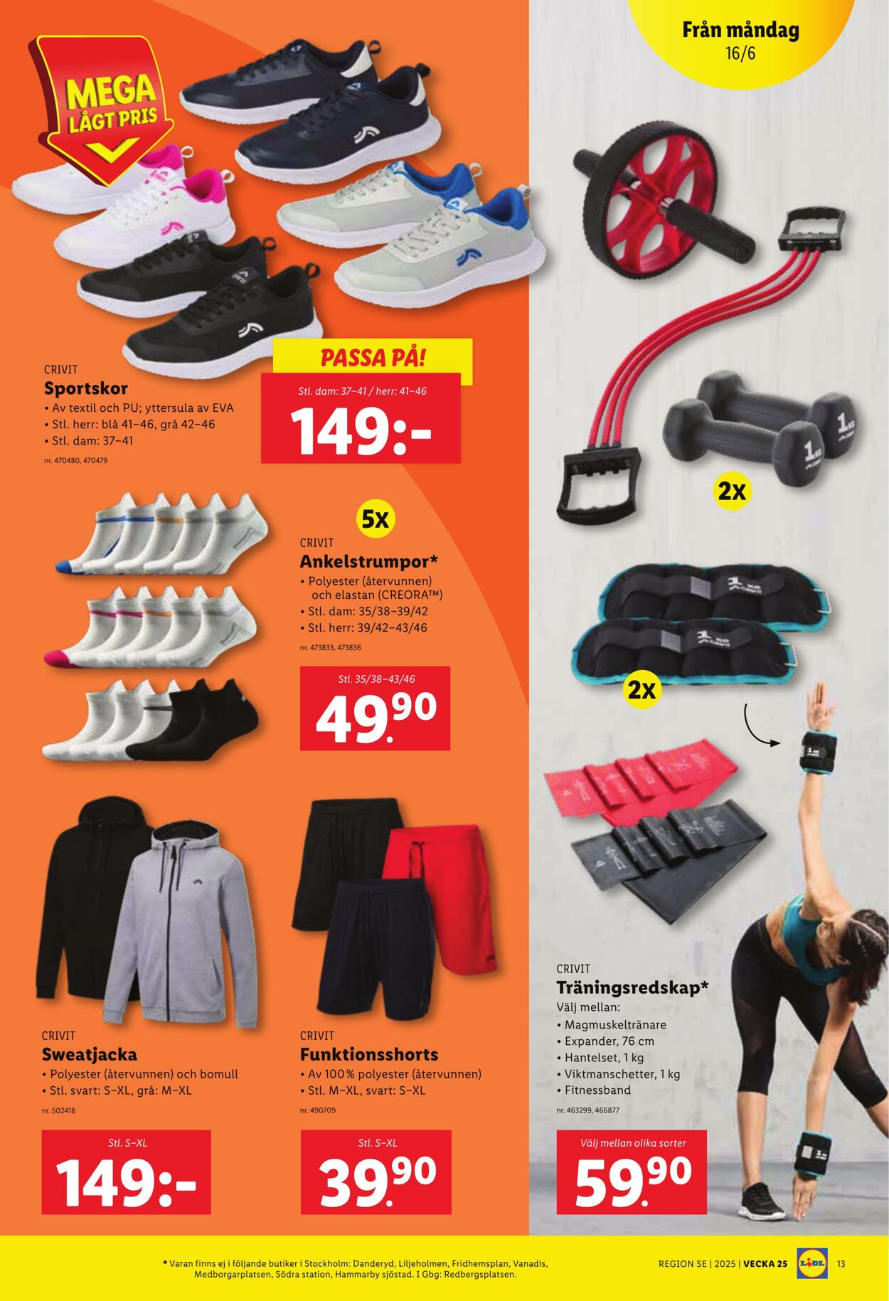 Erbjudanden Lidl 16.06.2025 - 22.06.2025