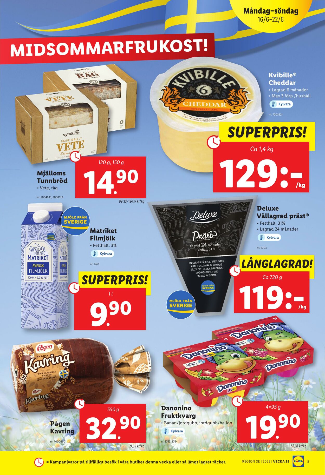Erbjudanden Lidl 16.06.2025 - 22.06.2025