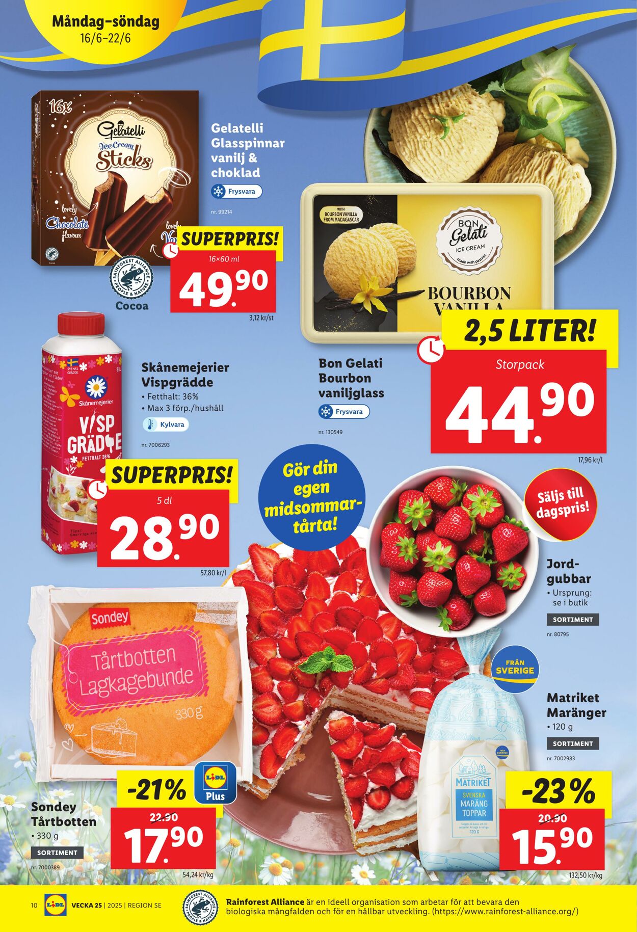 Erbjudanden Lidl 16.06.2025 - 22.06.2025