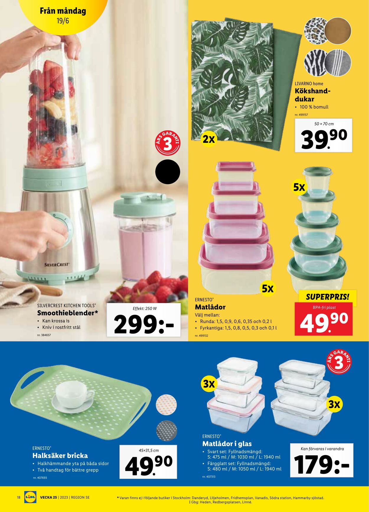 Erbjudanden Lidl 19.06.2023 - 25.06.2023