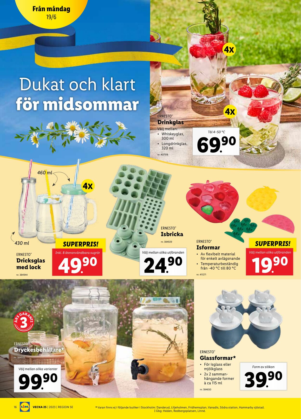 Erbjudanden Lidl 19.06.2023 - 25.06.2023