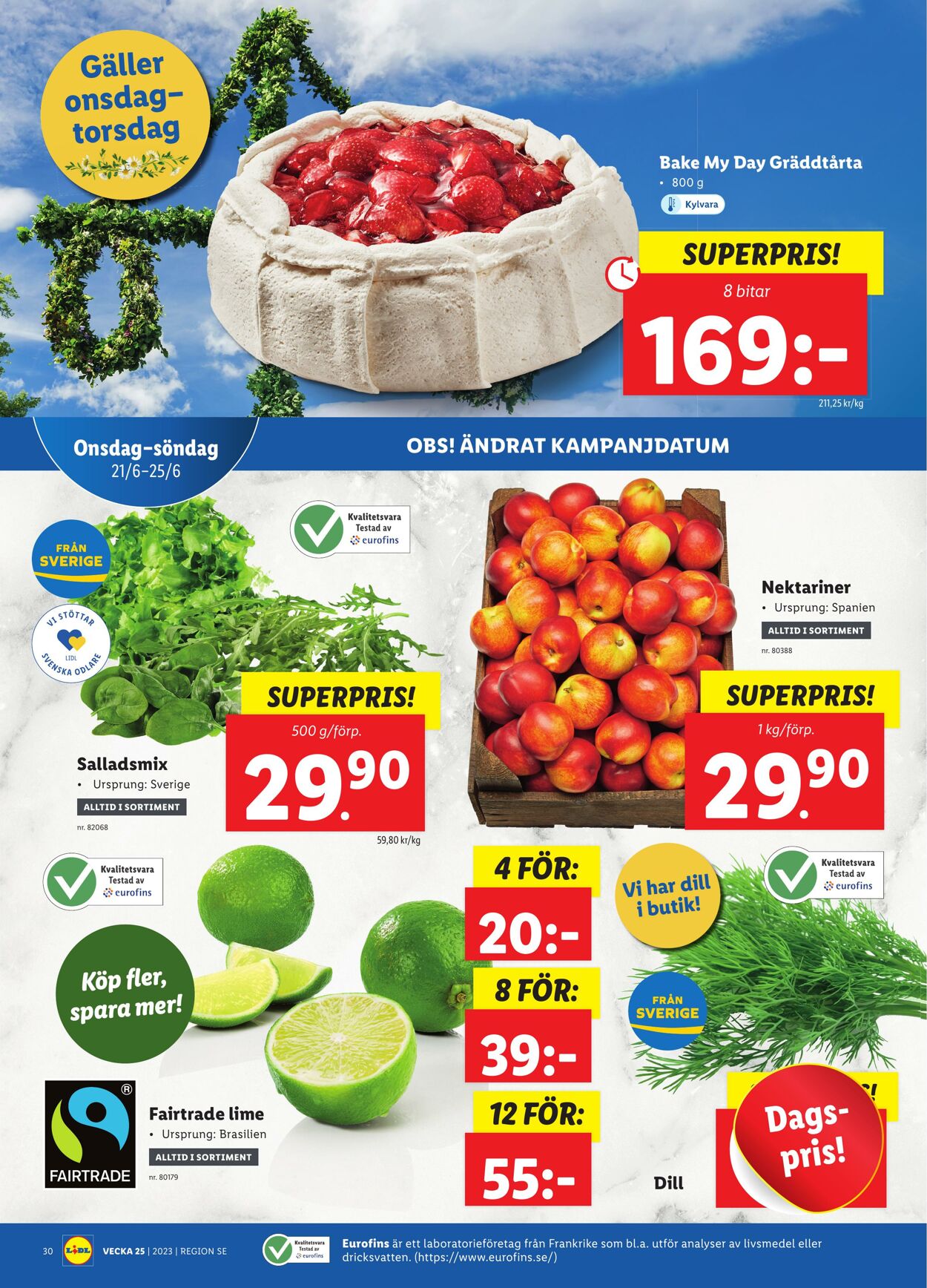 Erbjudanden Lidl 19.06.2023 - 25.06.2023