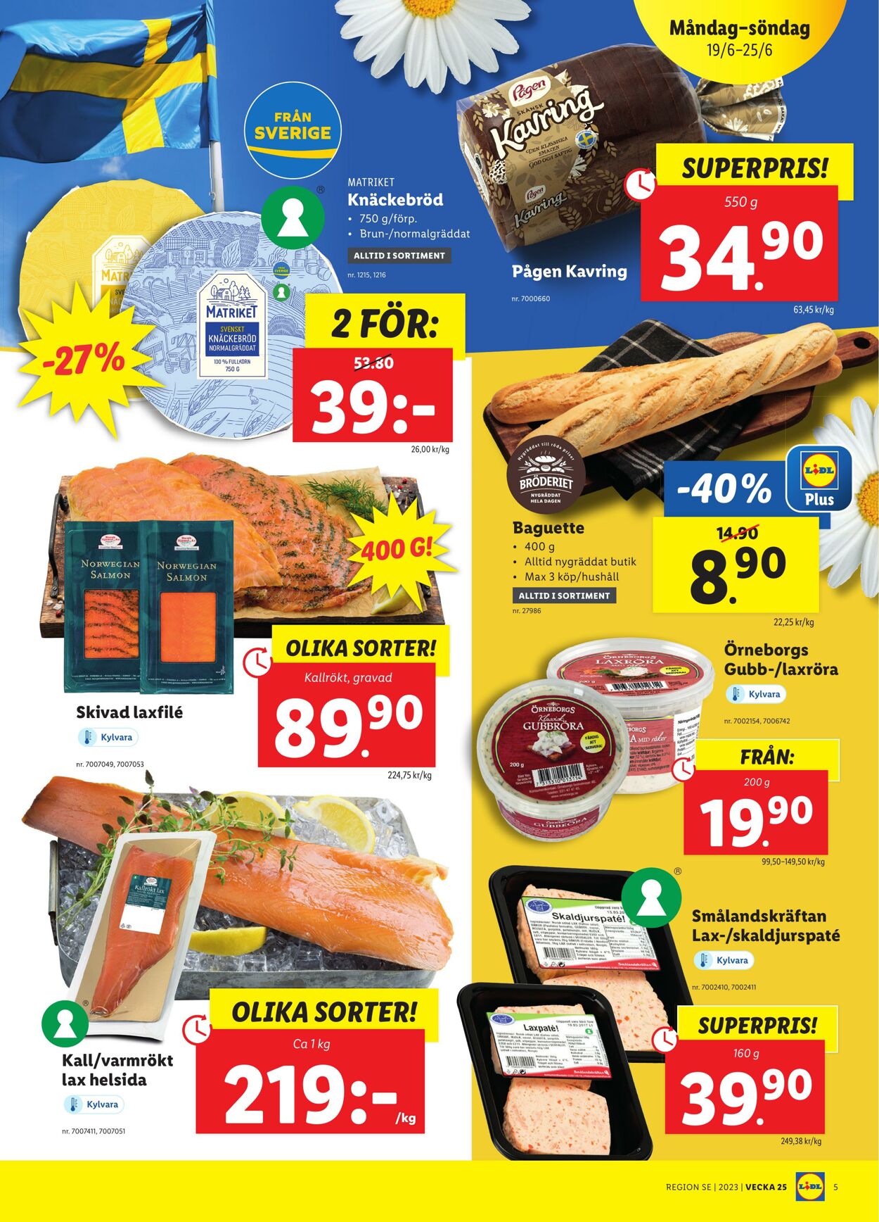 Erbjudanden Lidl 19.06.2023 - 25.06.2023