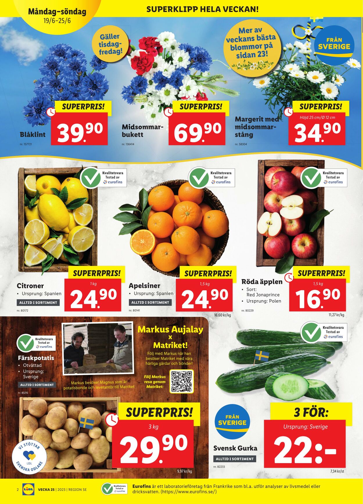 Erbjudanden Lidl 19.06.2023 - 25.06.2023