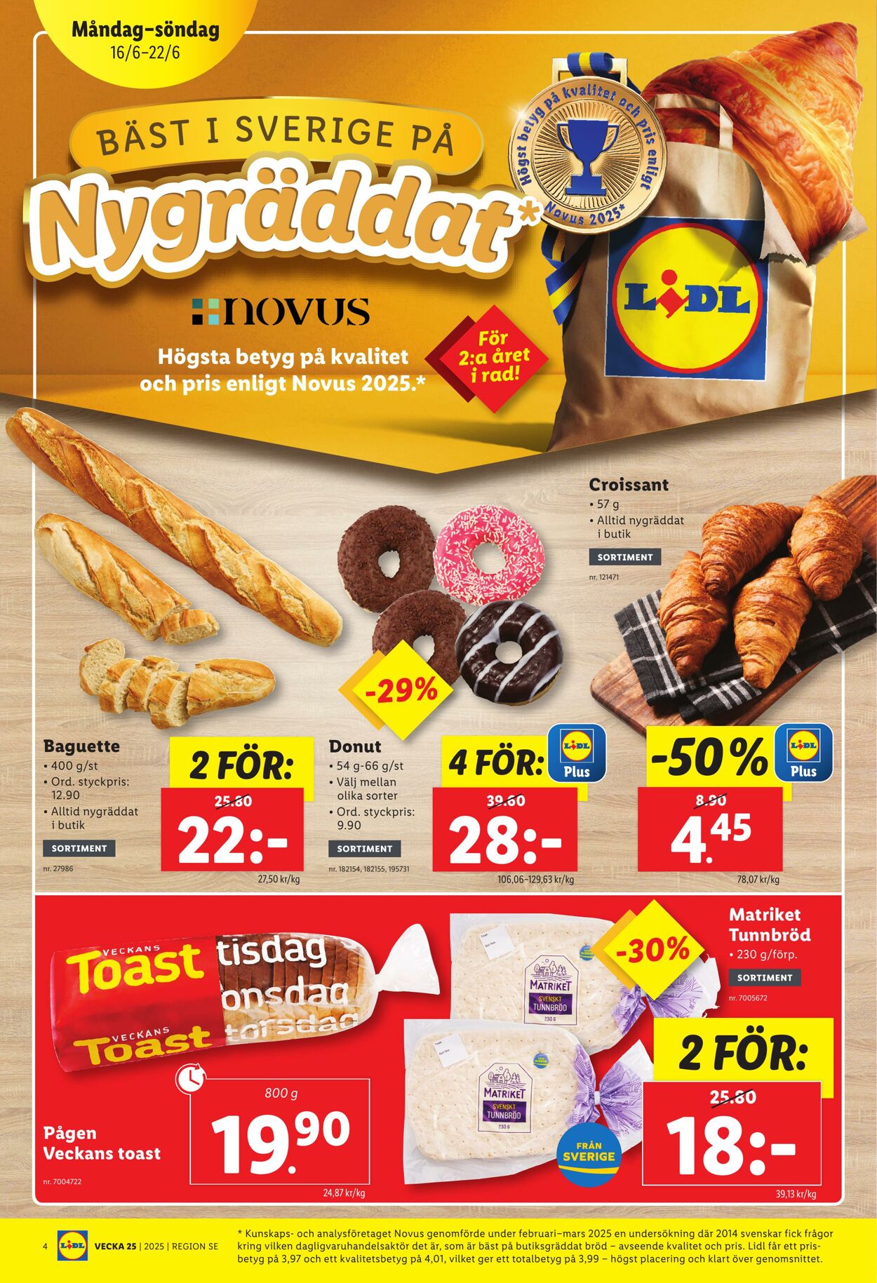 Erbjudanden Lidl 16.06.2025 - 22.06.2025