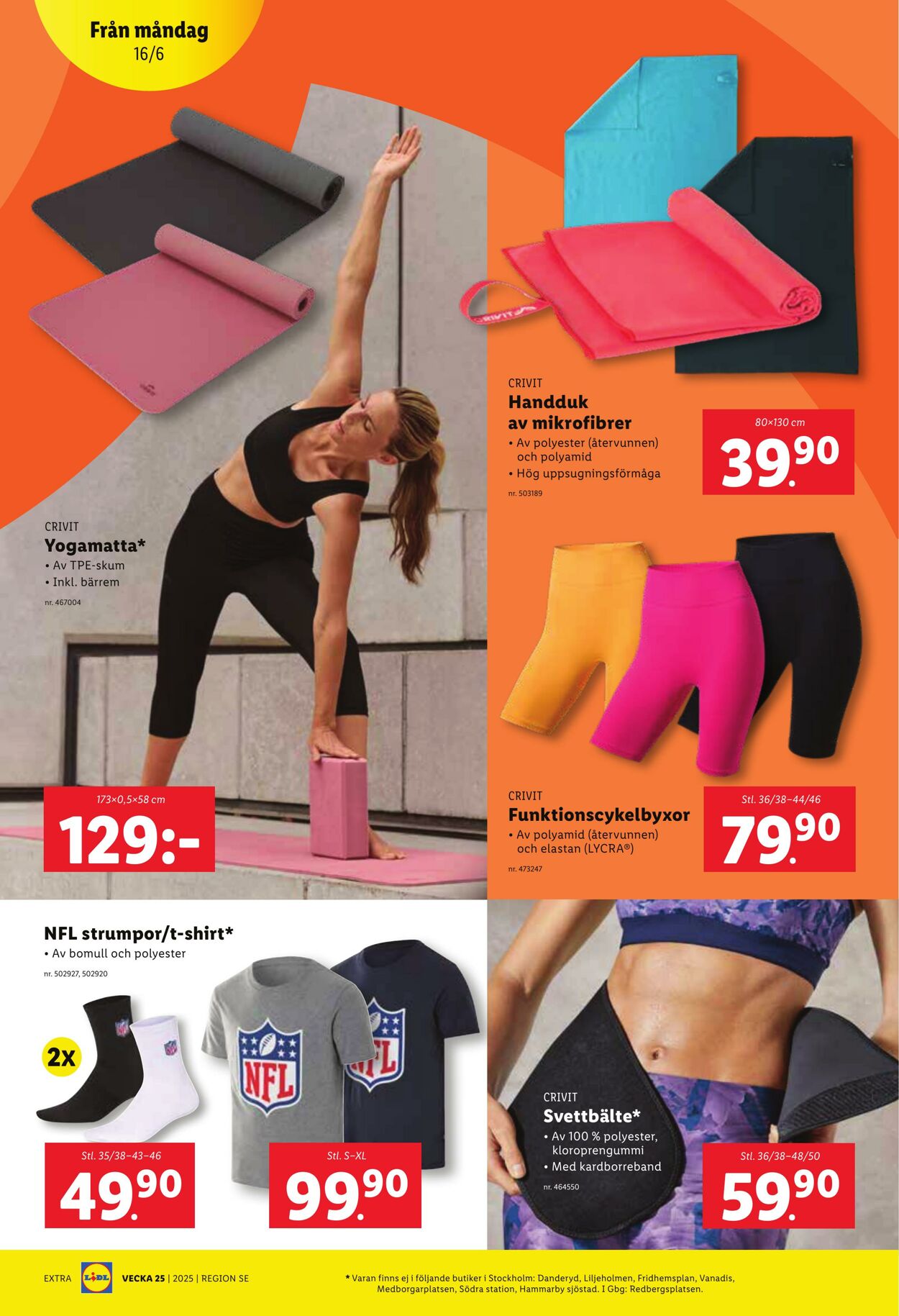 Erbjudanden Lidl 16.06.2025 - 22.06.2025