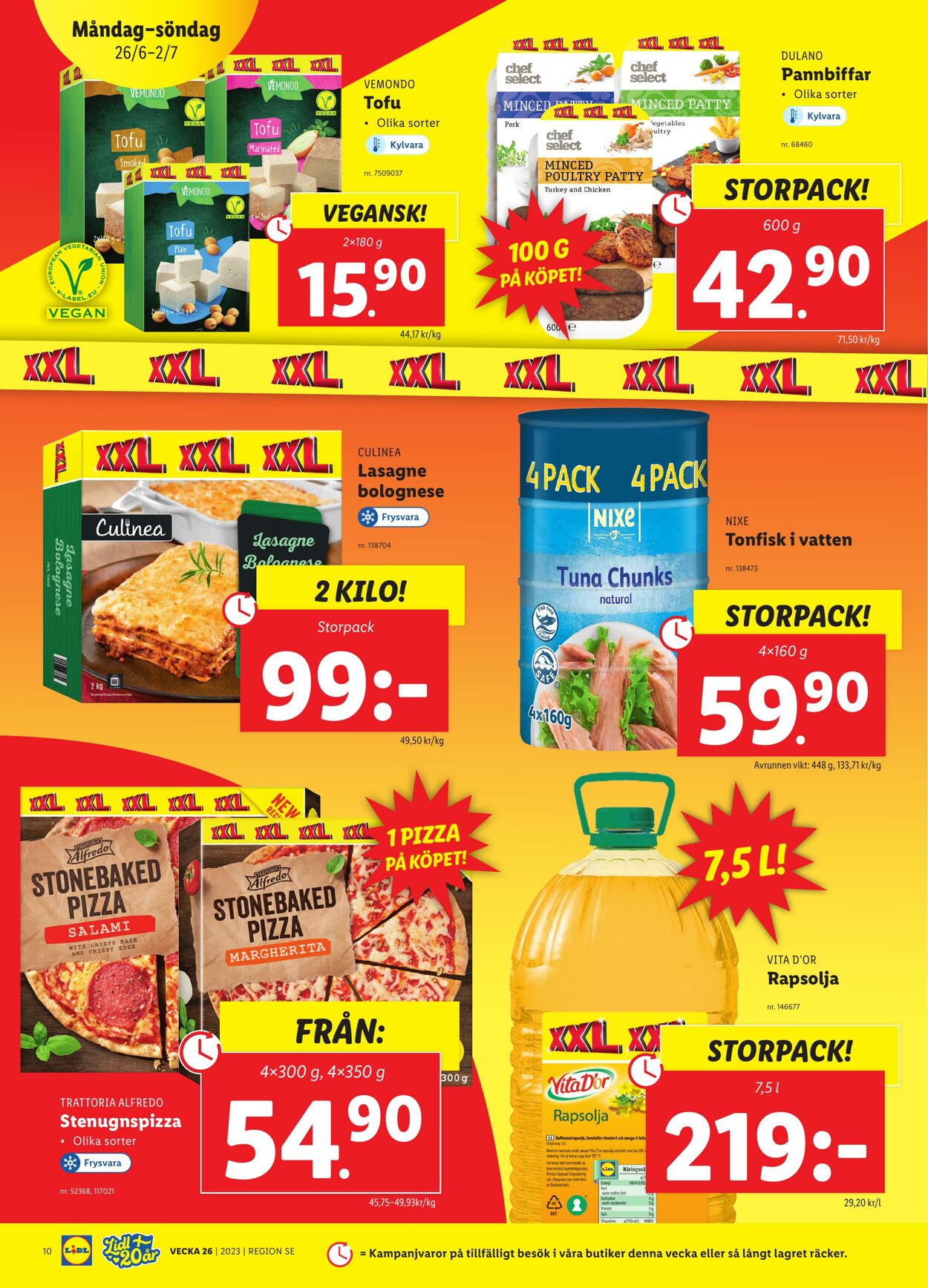 Erbjudanden Lidl 26.06.2023 - 02.07.2023