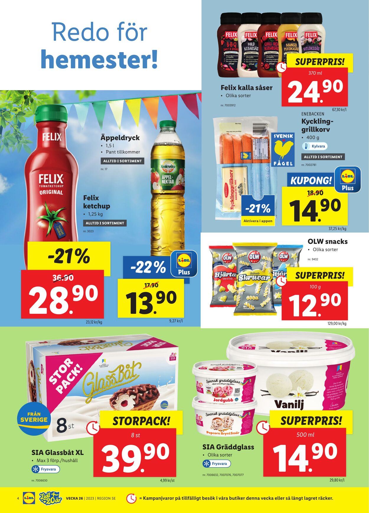 Erbjudanden Lidl 26.06.2023 - 02.07.2023