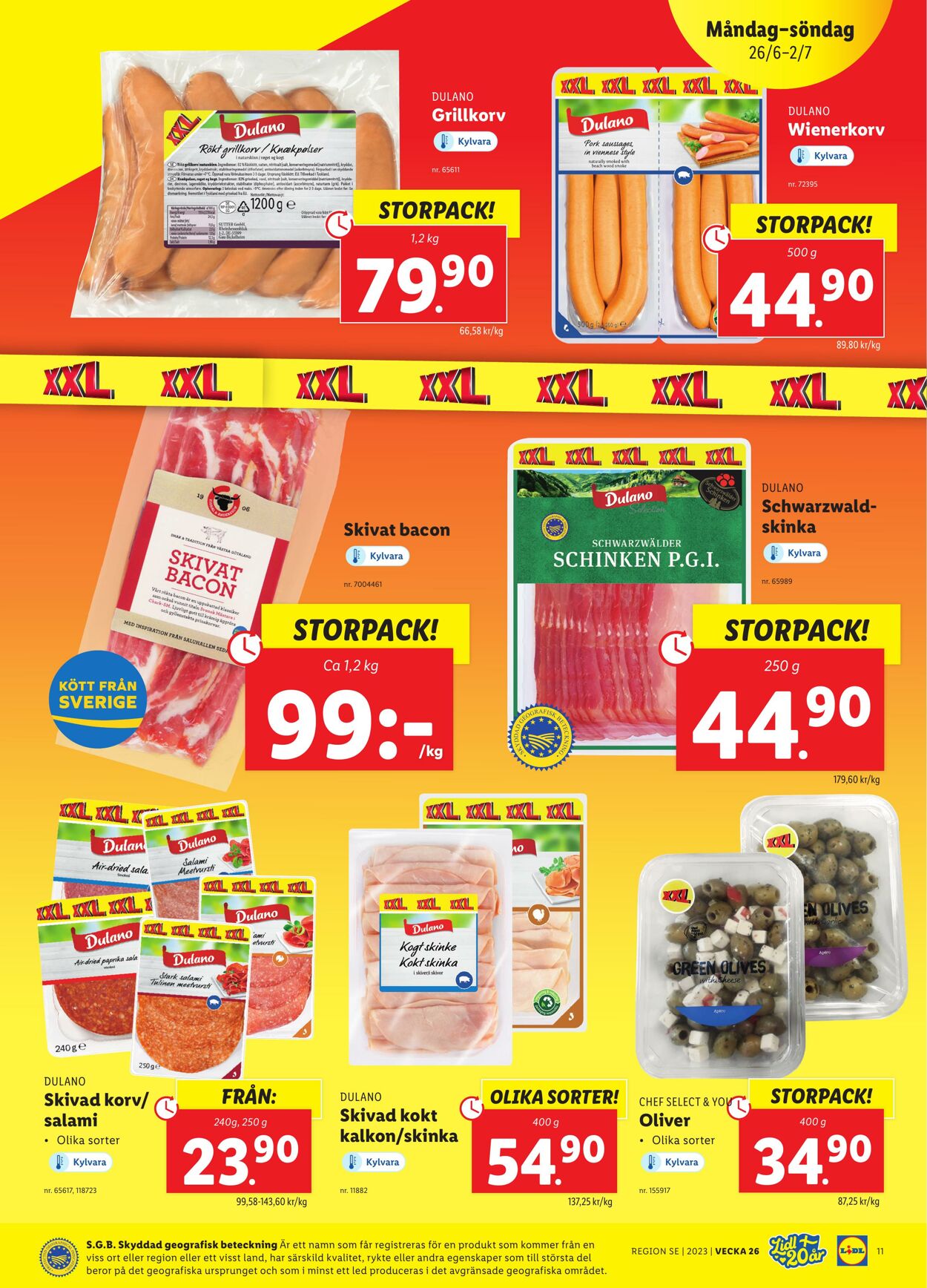 Erbjudanden Lidl 26.06.2023 - 02.07.2023