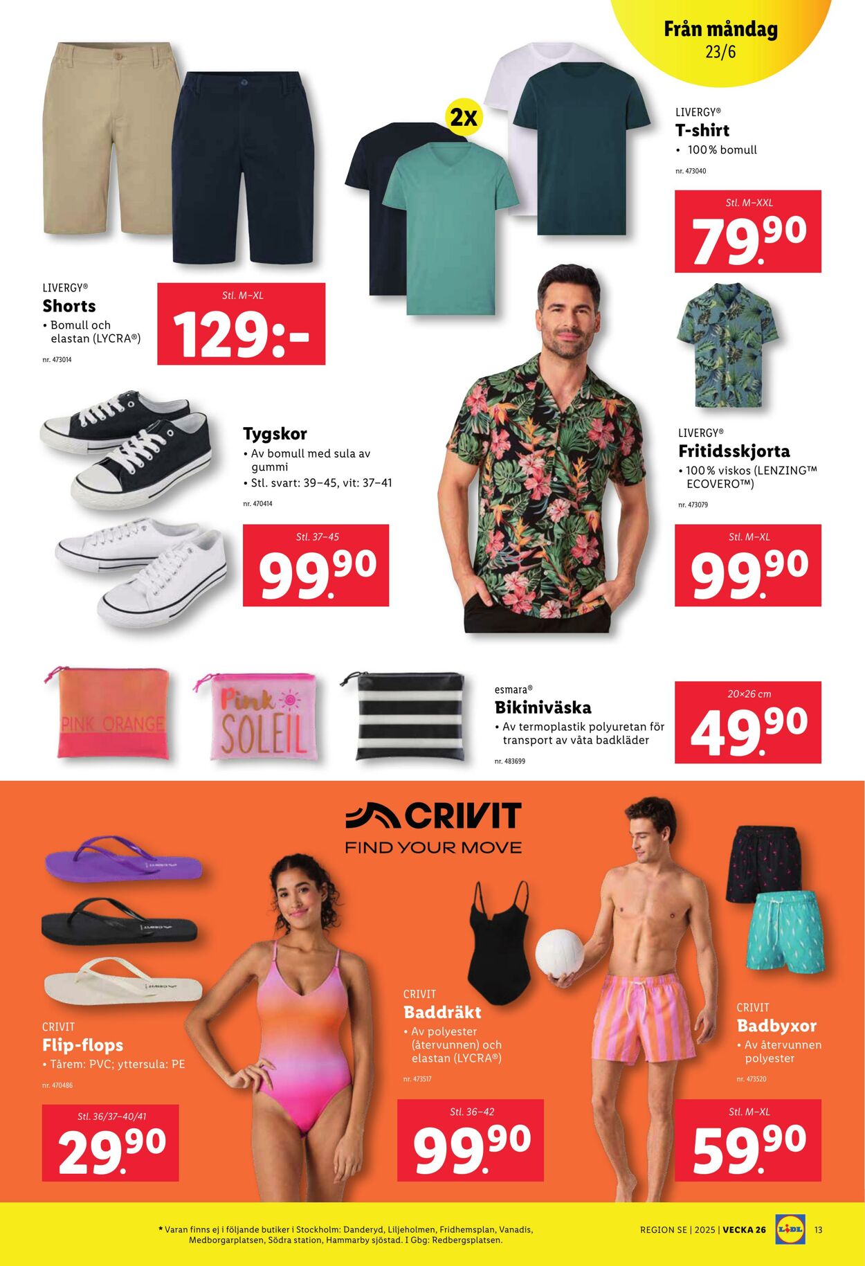 Erbjudanden Lidl 23.06.2025 - 29.06.2025