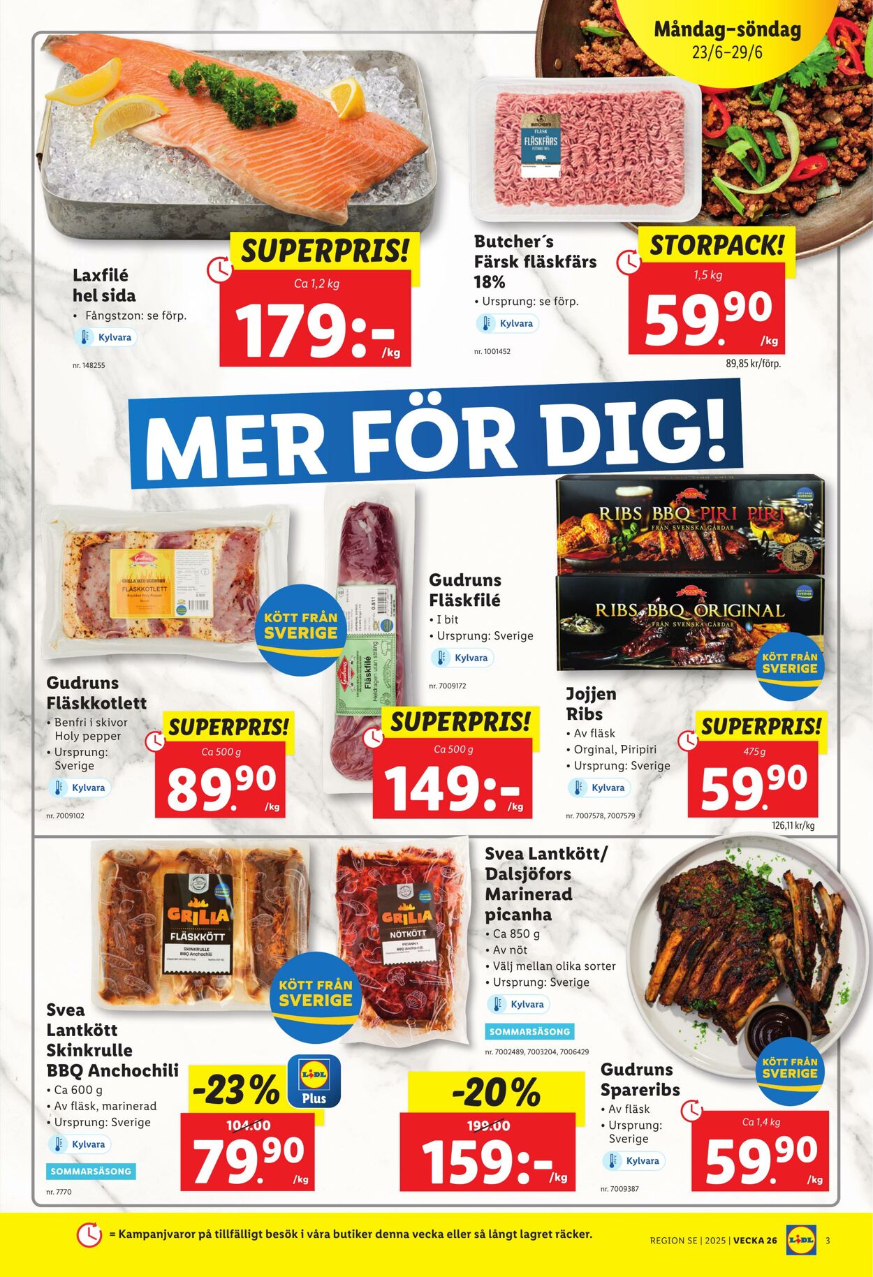 Erbjudanden Lidl 23.06.2025 - 29.06.2025