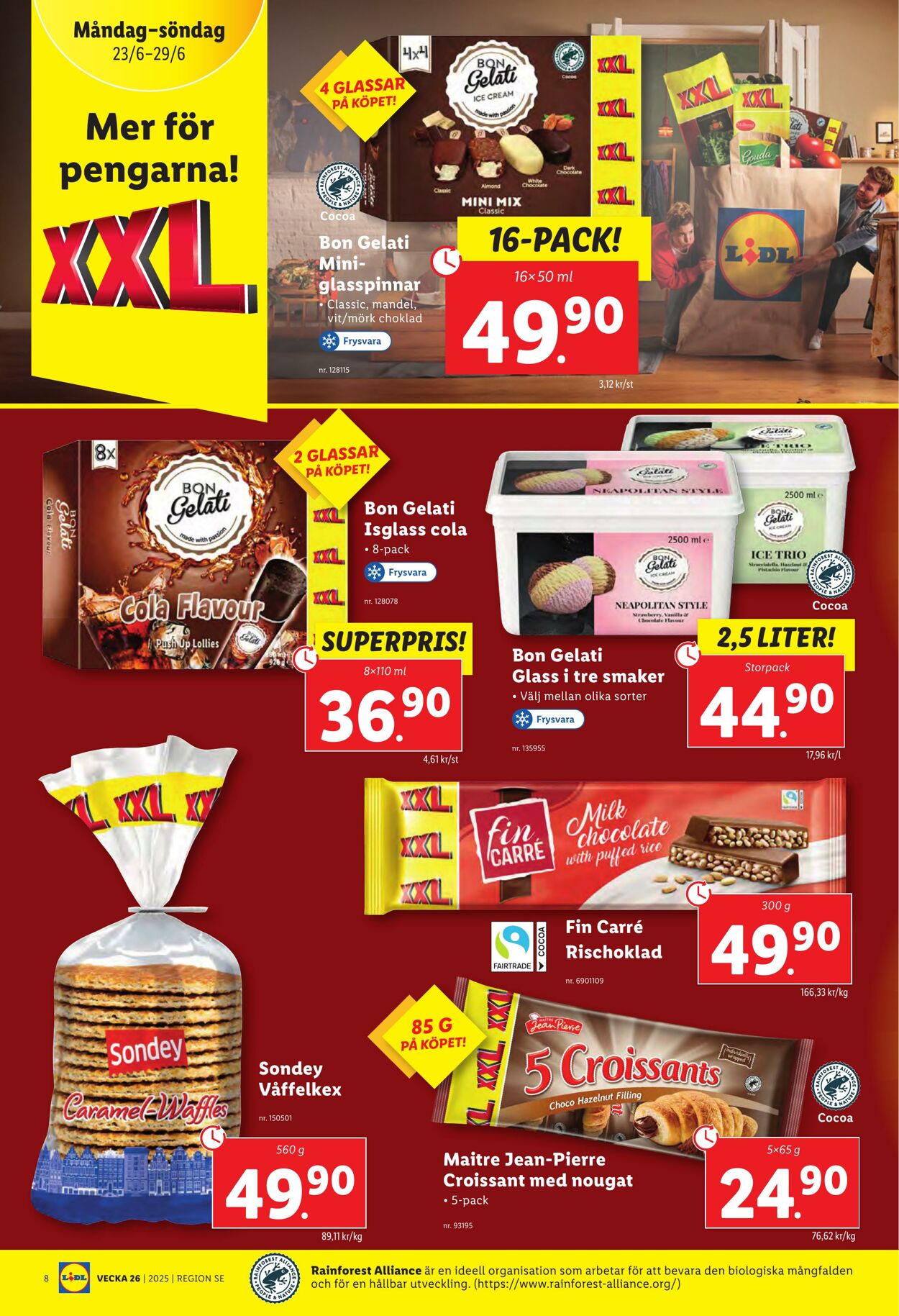 Erbjudanden Lidl 23.06.2025 - 29.06.2025