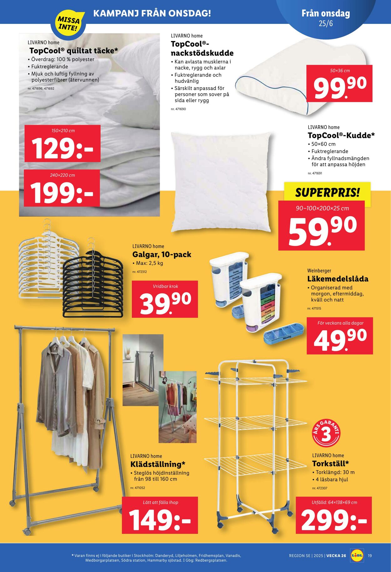 Erbjudanden Lidl 23.06.2025 - 29.06.2025