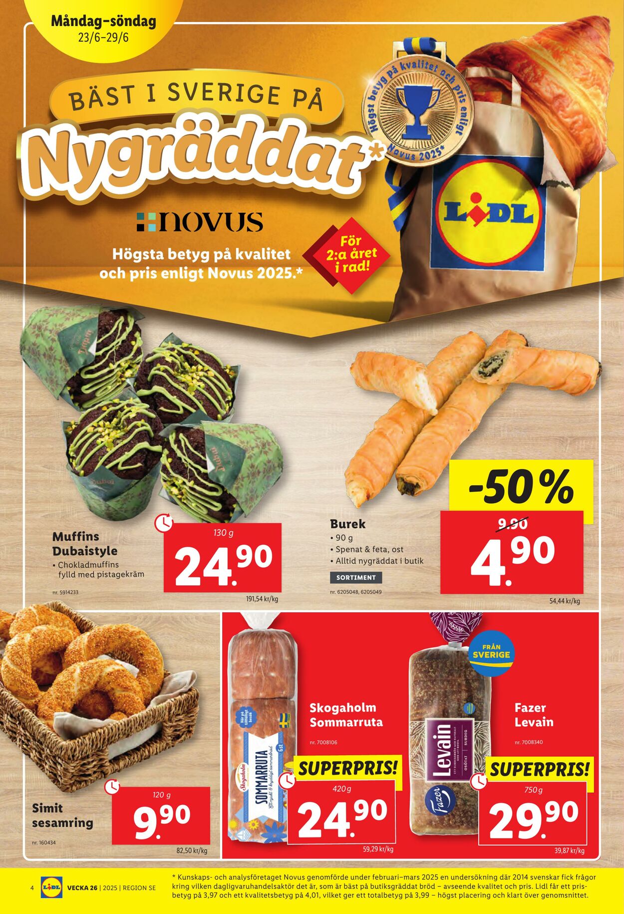 Erbjudanden Lidl 23.06.2025 - 29.06.2025