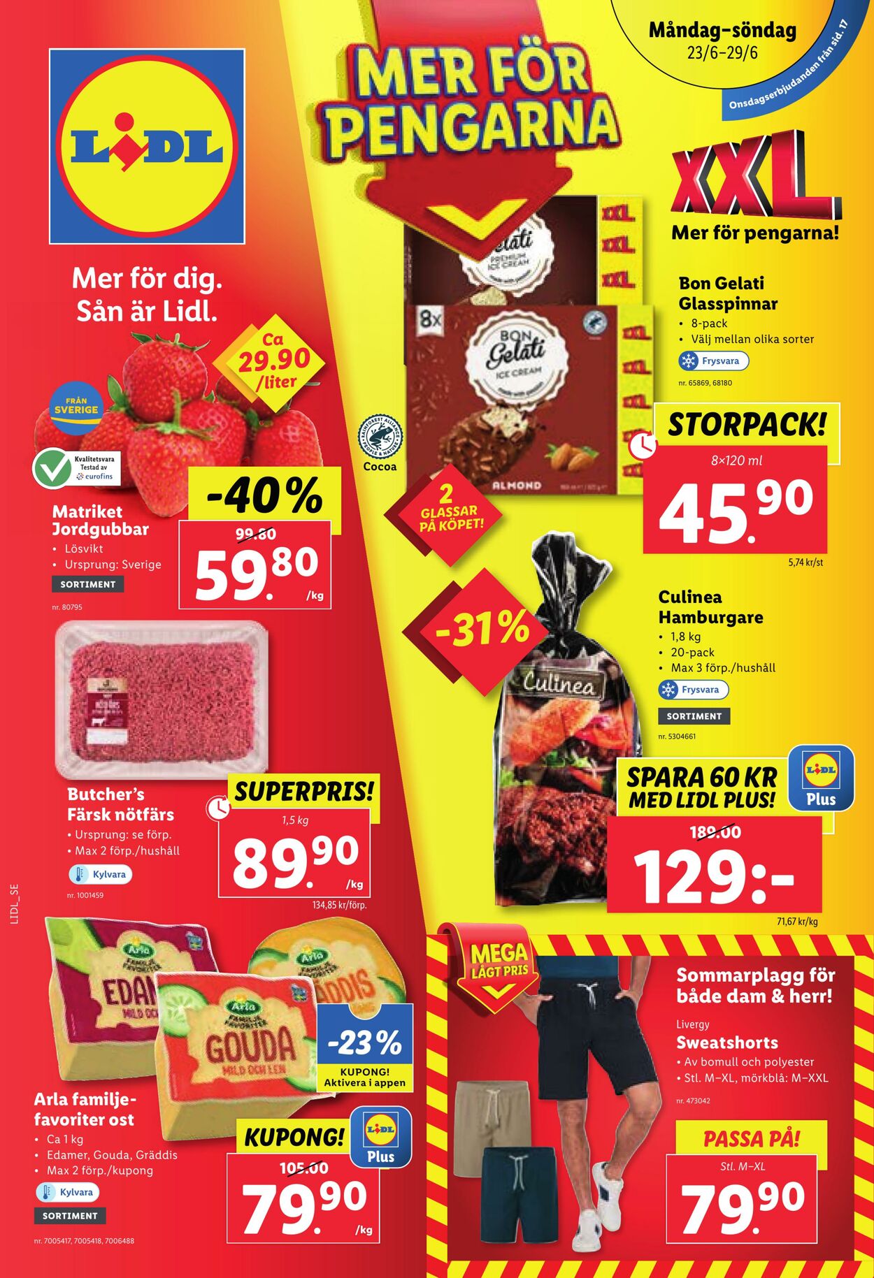 Erbjudanden Lidl 23.06.2025 - 29.06.2025