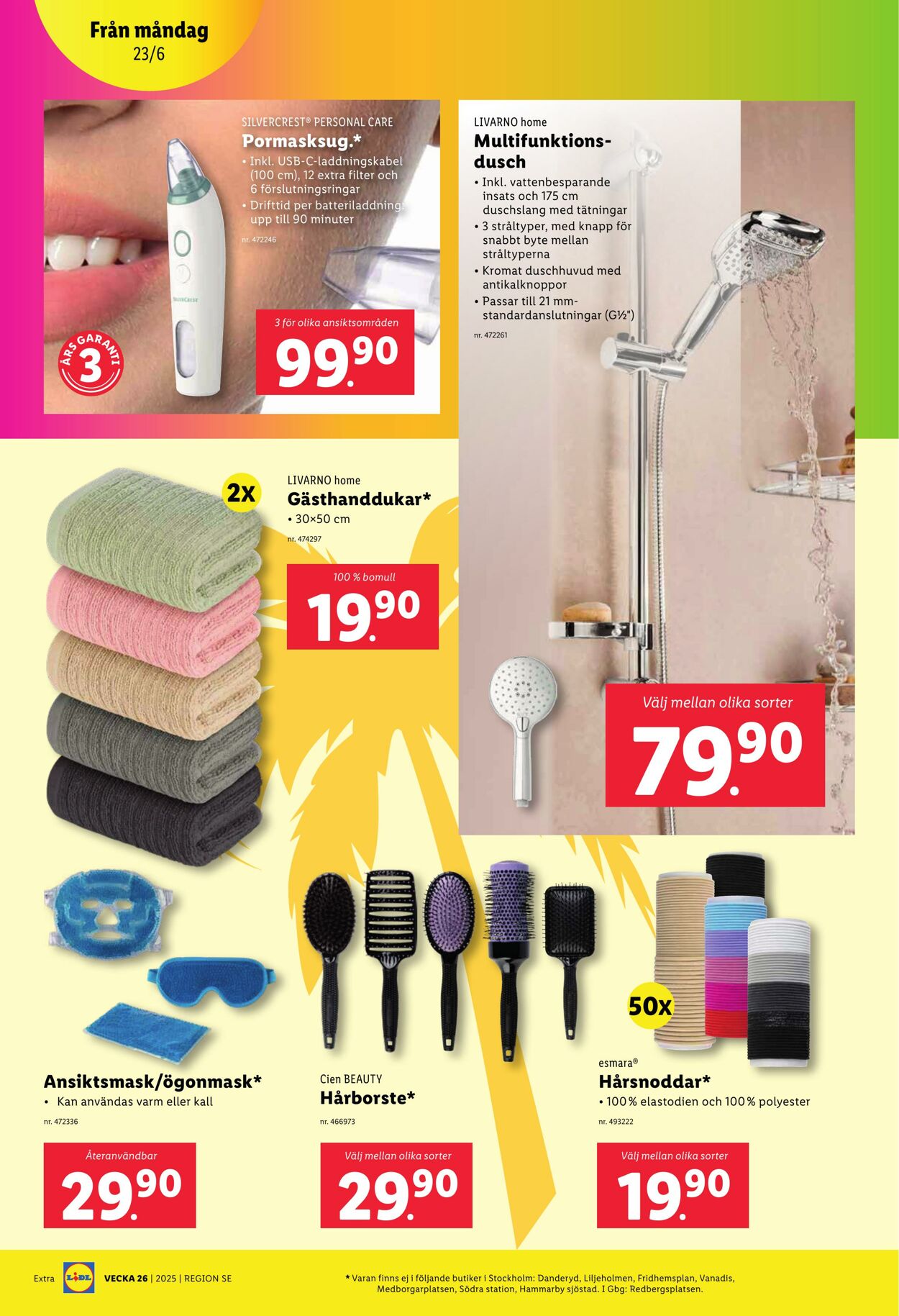 Erbjudanden Lidl 23.06.2025 - 29.06.2025