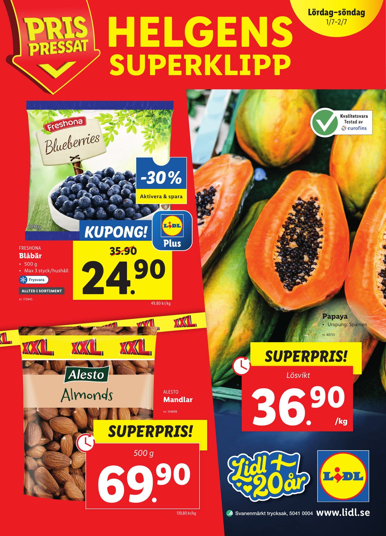 Lidl Reklamblad - Giltig från 26.06 till 02.07 - Sida nb 34 