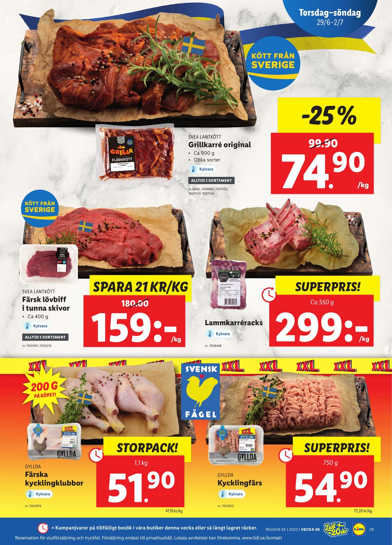 Erbjudanden Lidl 26.06.2023 - 02.07.2023