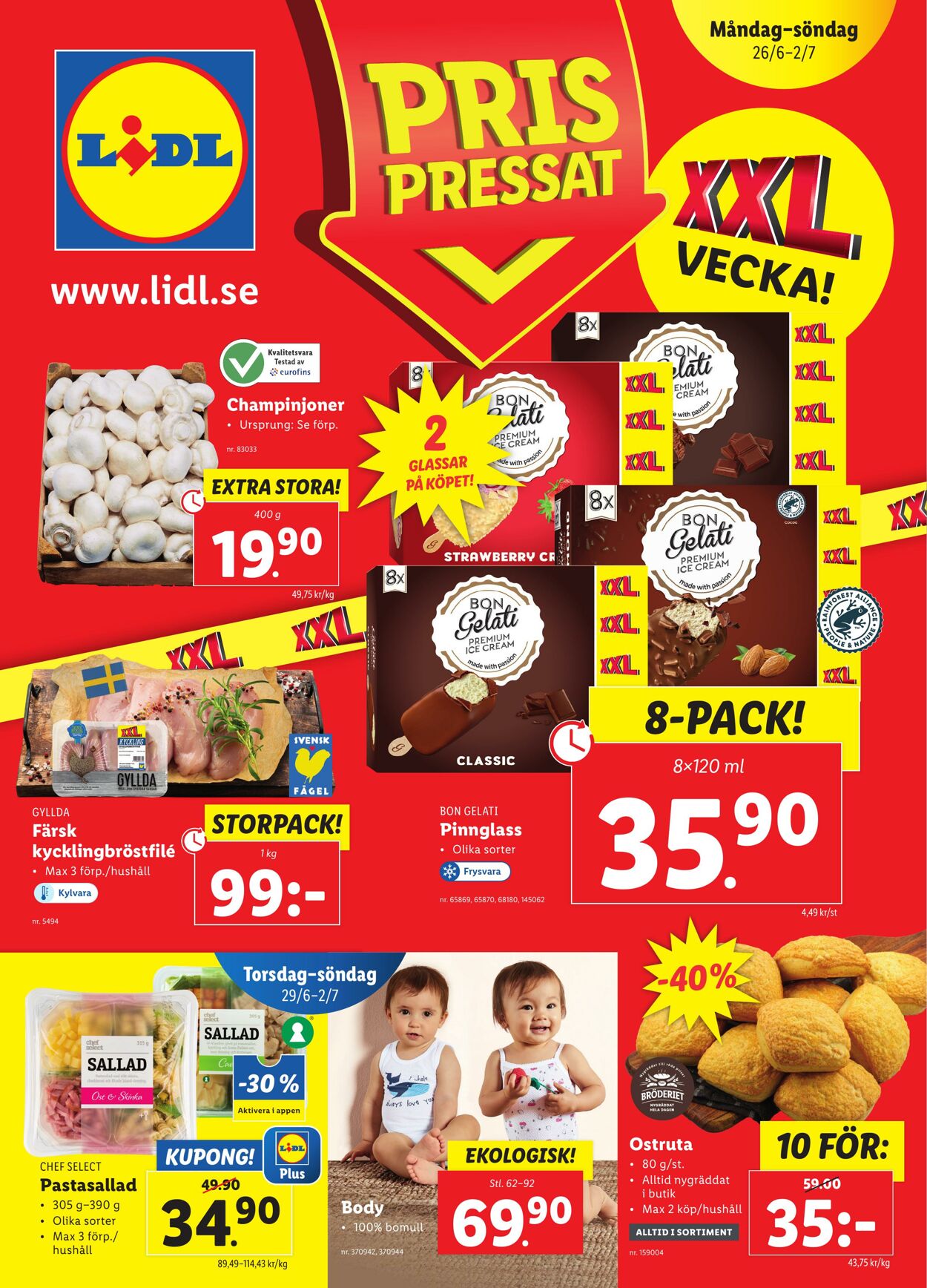 Erbjudanden Lidl 26.06.2023 - 02.07.2023