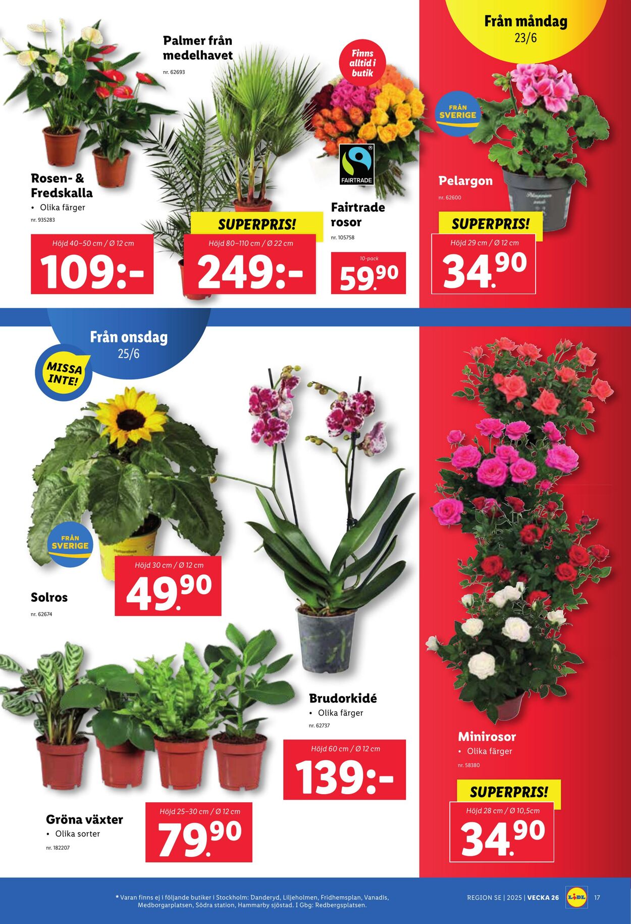 Erbjudanden Lidl 23.06.2025 - 29.06.2025