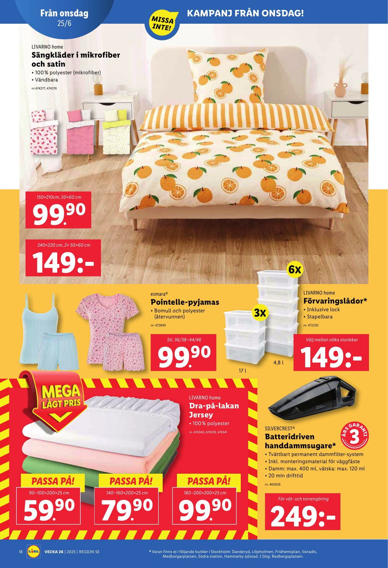 Erbjudanden Lidl 23.06.2025 - 29.06.2025