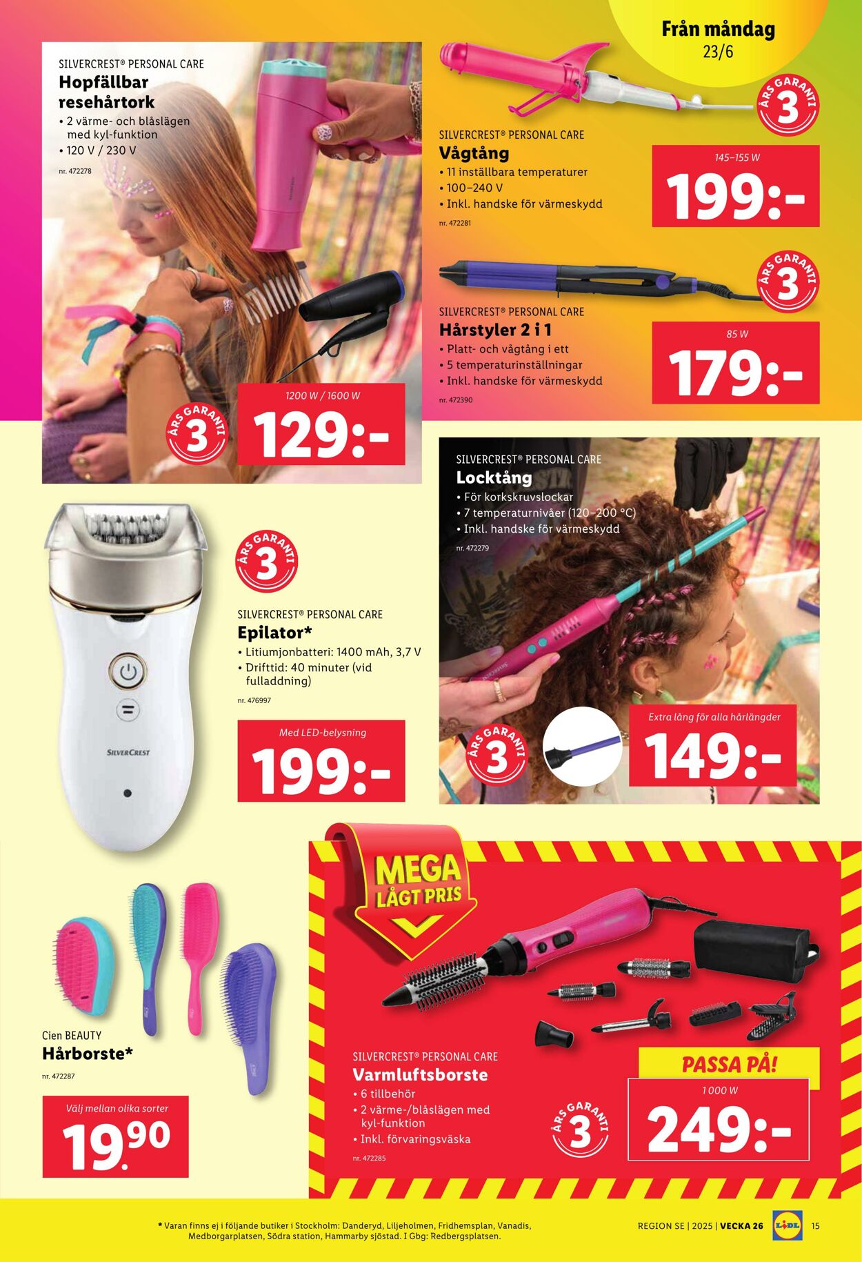 Erbjudanden Lidl 23.06.2025 - 29.06.2025
